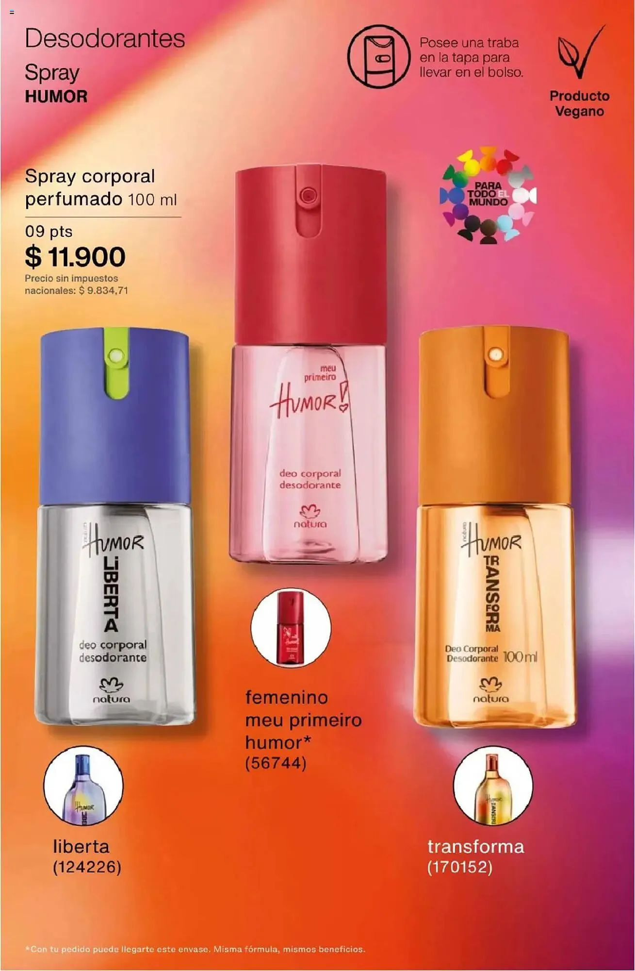 Ofertas de Catálogo Natura 1 de octubre al 31 de octubre 2025 - Página 207 del catálogo