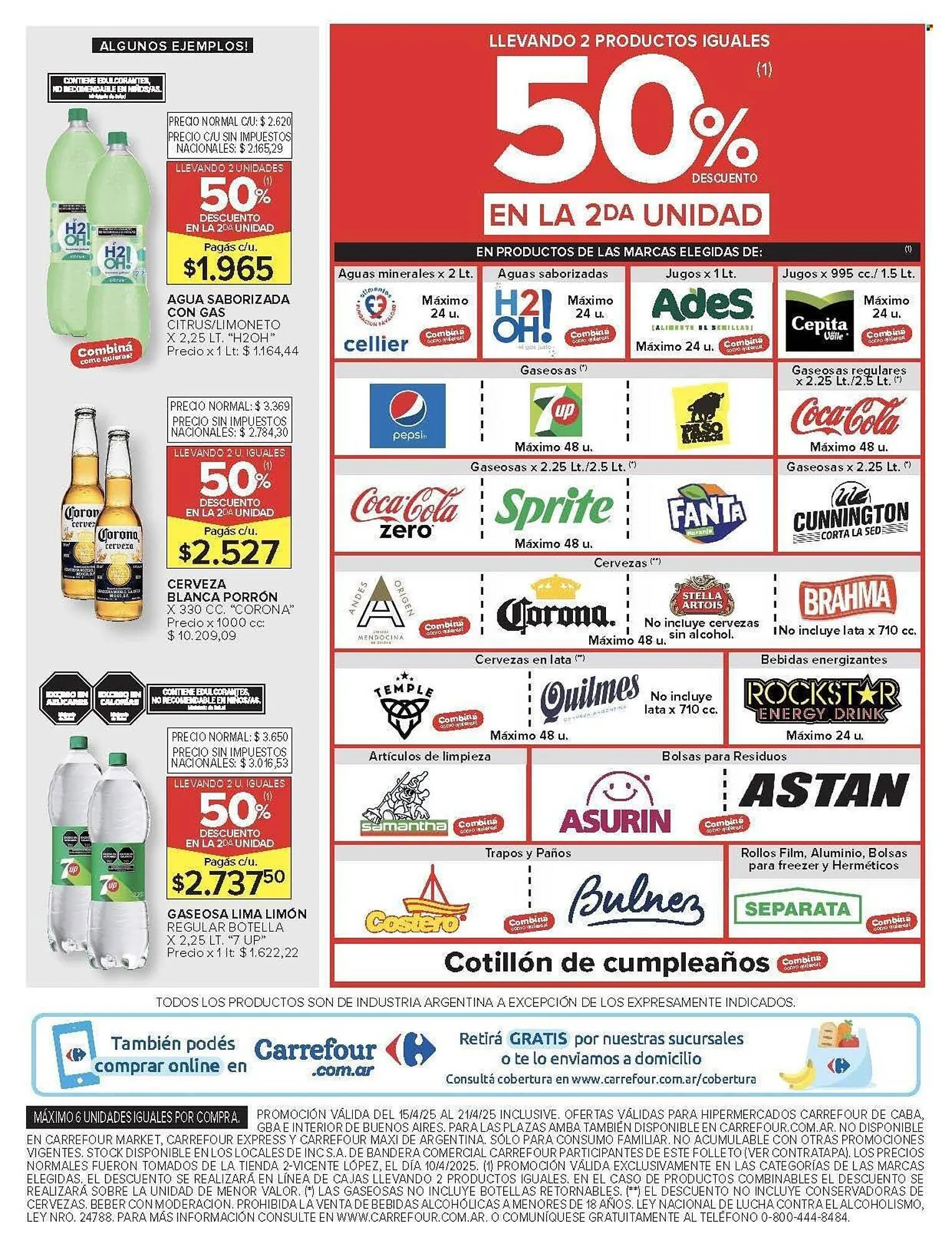 Ofertas de Catálogo Carrefour 15 de abril al 21 de abril 2025 - Página 6 del catálogo