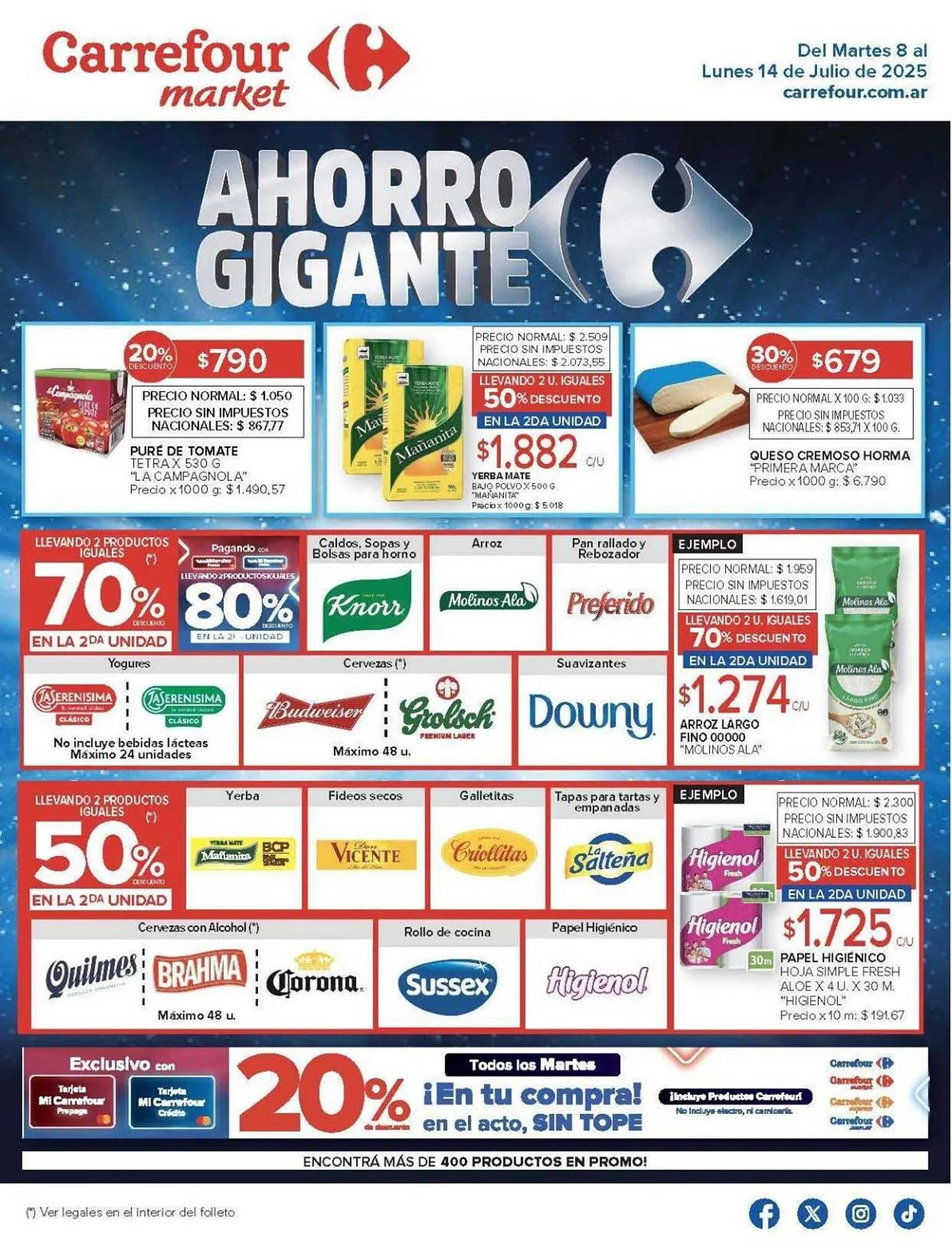 Ofertas de Catálogo Carrefour 8 de julio al 14 de julio 2025 - Página 34 del catálogo