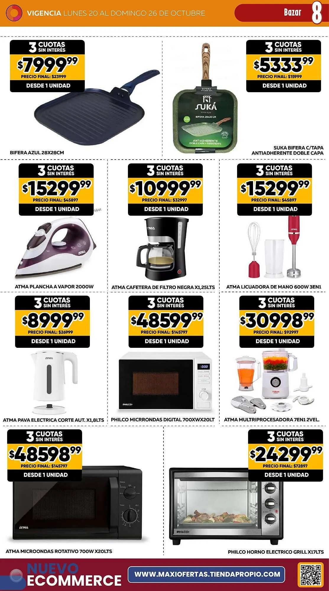 Ofertas de Catálogo Maxi Ofertas 20 de octubre al 26 de octubre 2025 - Página 8 del catálogo