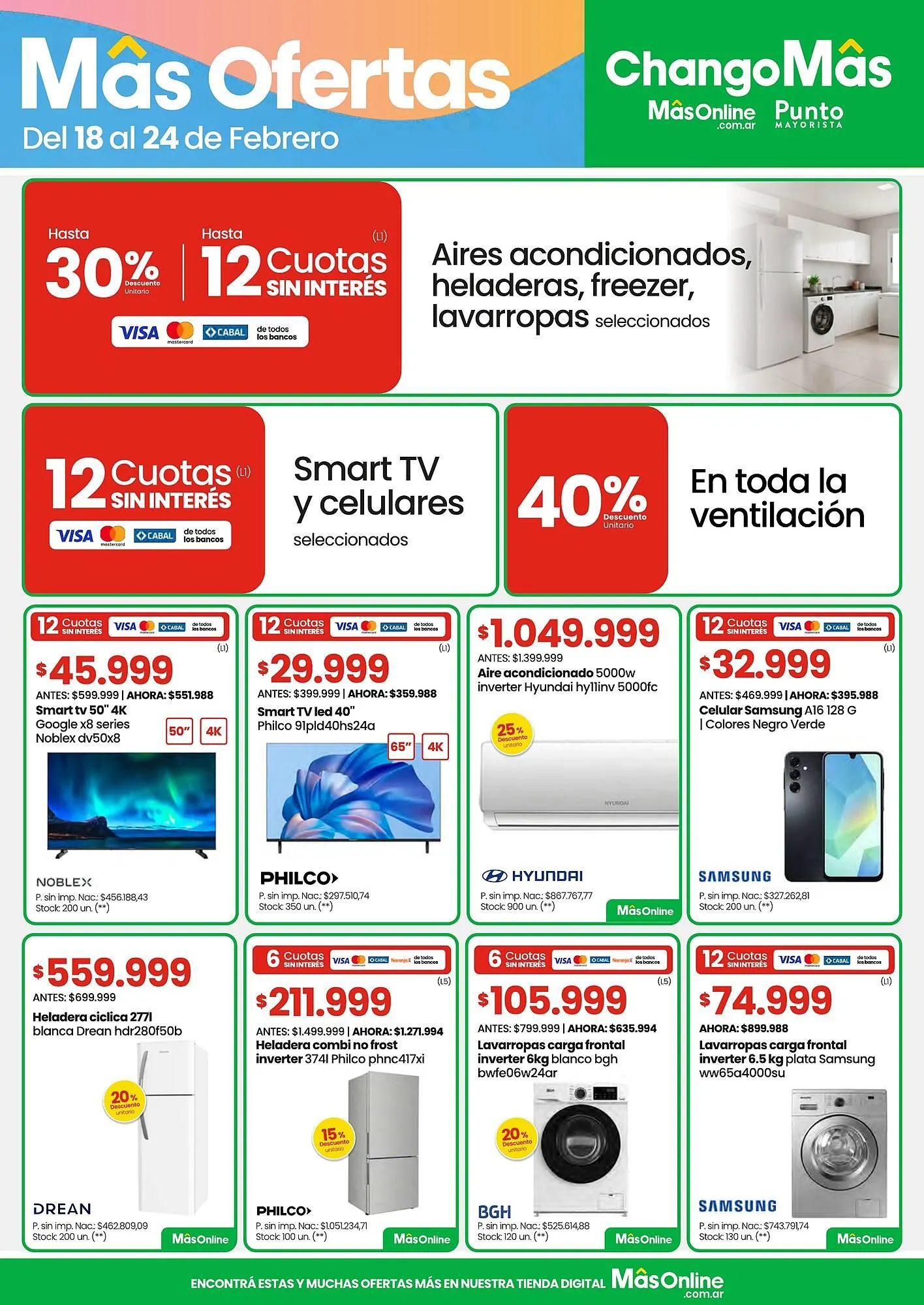 Ofertas de Catálogo Changomas 18 de febrero al 24 de febrero 2026 - Página 14 del catálogo