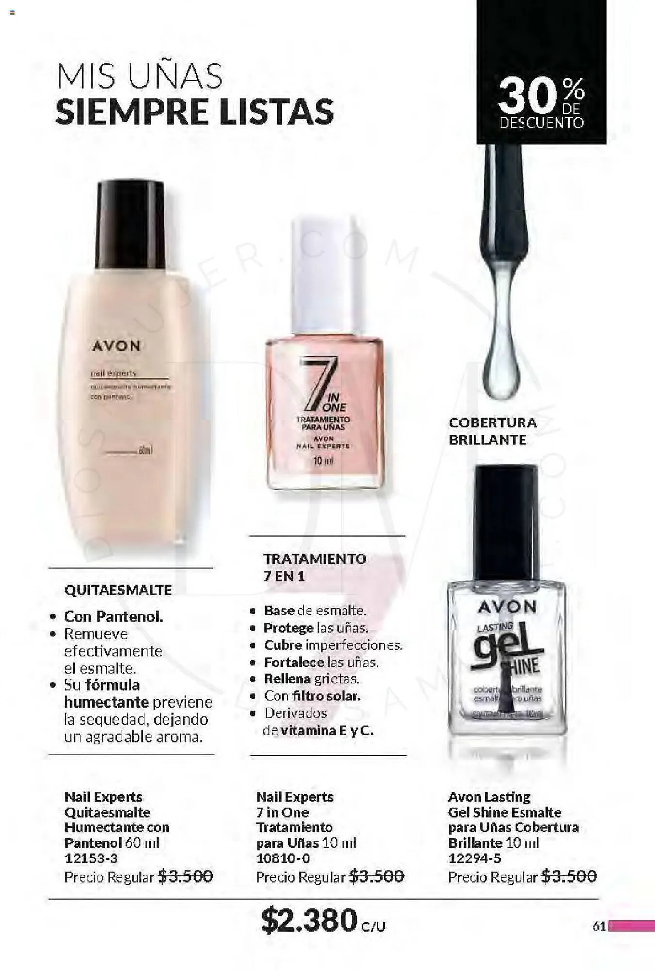 Ofertas de Catálogo Avon 30 de noviembre al 13 de diciembre 2023 - Página 61 del catálogo