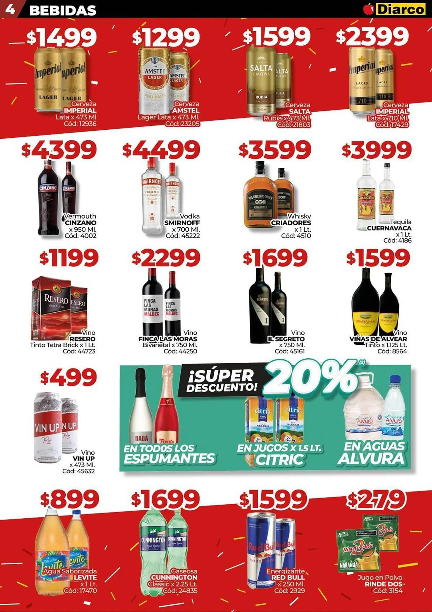 Ofertas de Catálogo Diarco 6 de enero al 12 de enero 2025 - Página 4 del catálogo