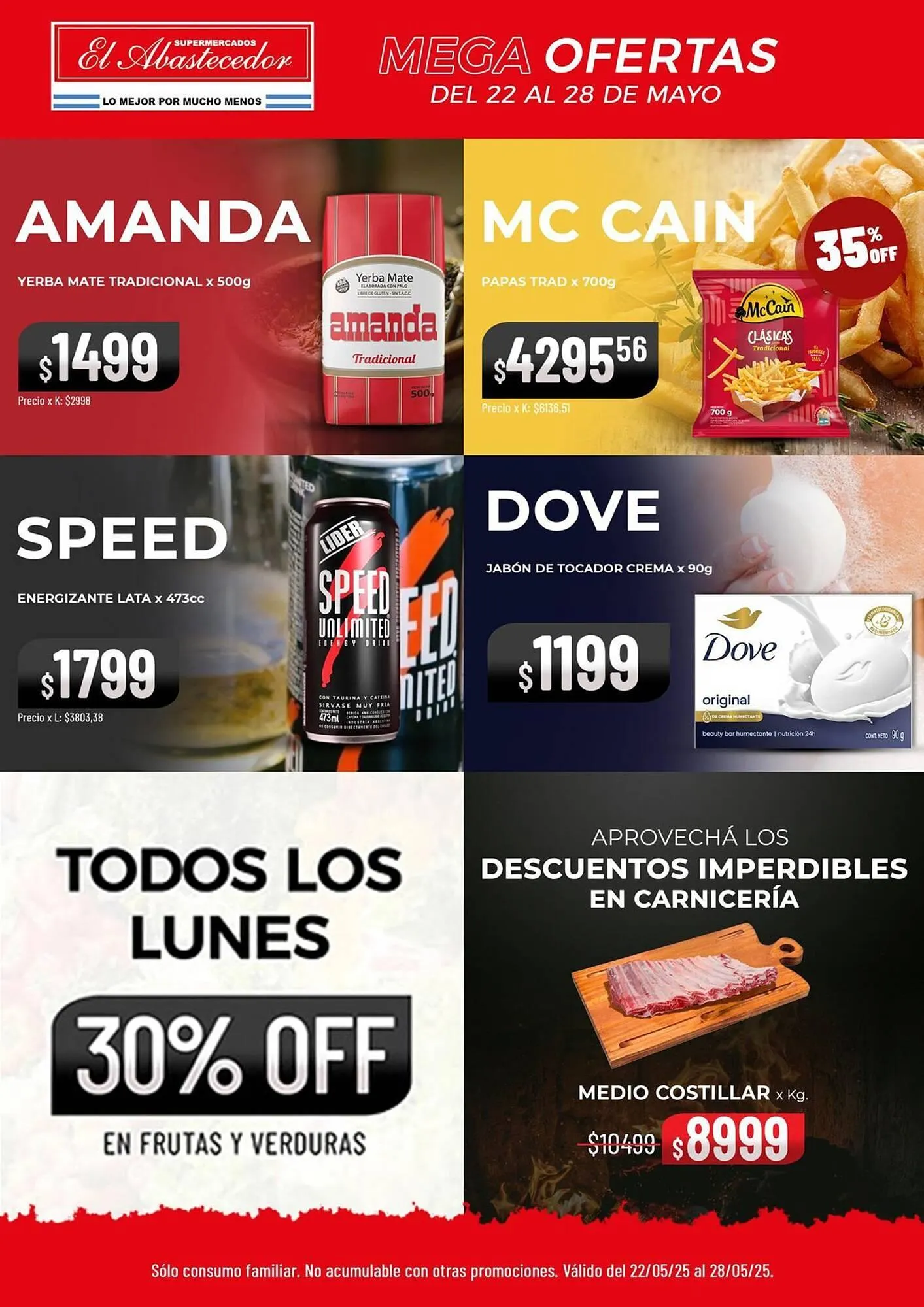 Ofertas de Catálogo El Abastecedor 22 de mayo al 28 de mayo 2025 - Página 1 del catálogo