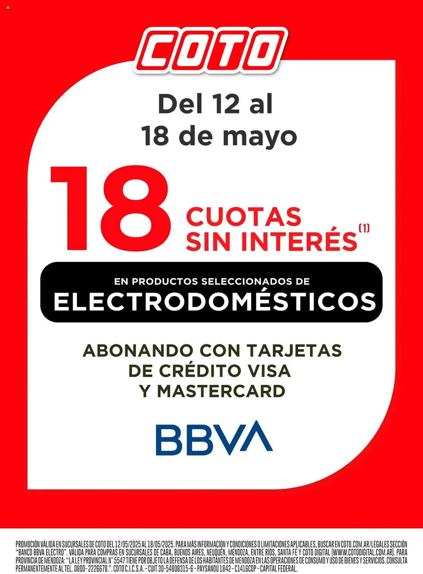 Ofertas de Catálogo Coto 12 de mayo al 18 de mayo 2025 - Página 9 del catálogo