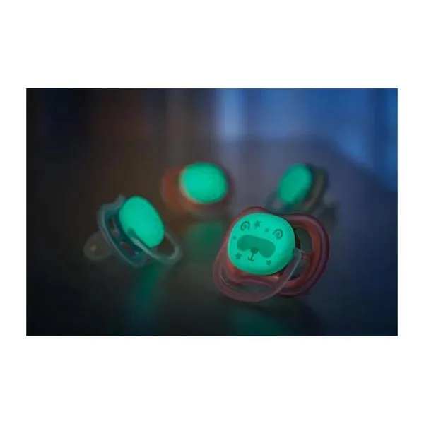 AVENT CHUPETE ULTRA AIR NOCTURNO 6-18 SCF376/21