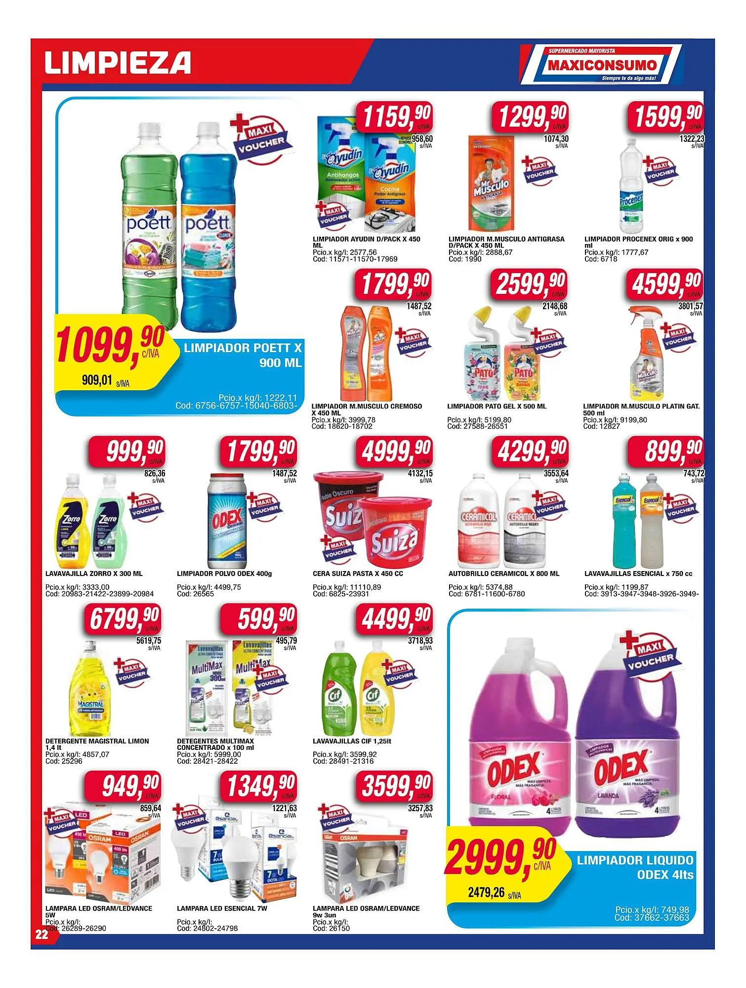 Ofertas de Catálogo Maxiconsumo 11 de agosto al 17 de agosto 2025 - Página 22 del catálogo