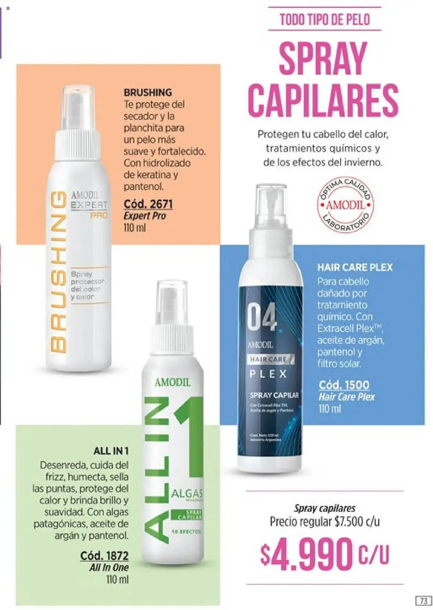Ofertas de Catálogo Amodil 3 de mayo al 18 de mayo 2025 - Página 73 del catálogo