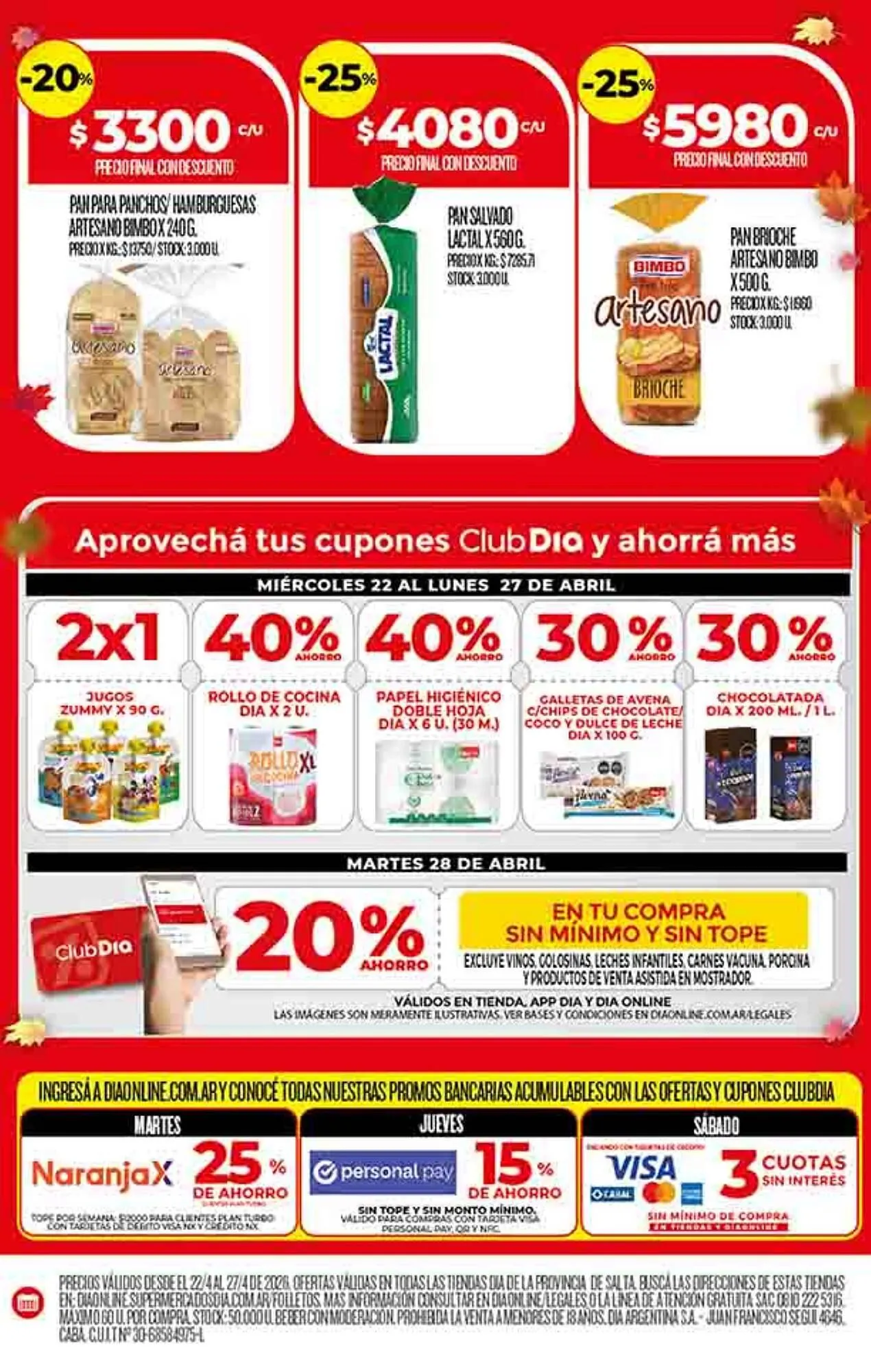 Ofertas de Folleto Supermercados DIA 21 de abril al 27 de abril 2026 - Página 4 del catálogo