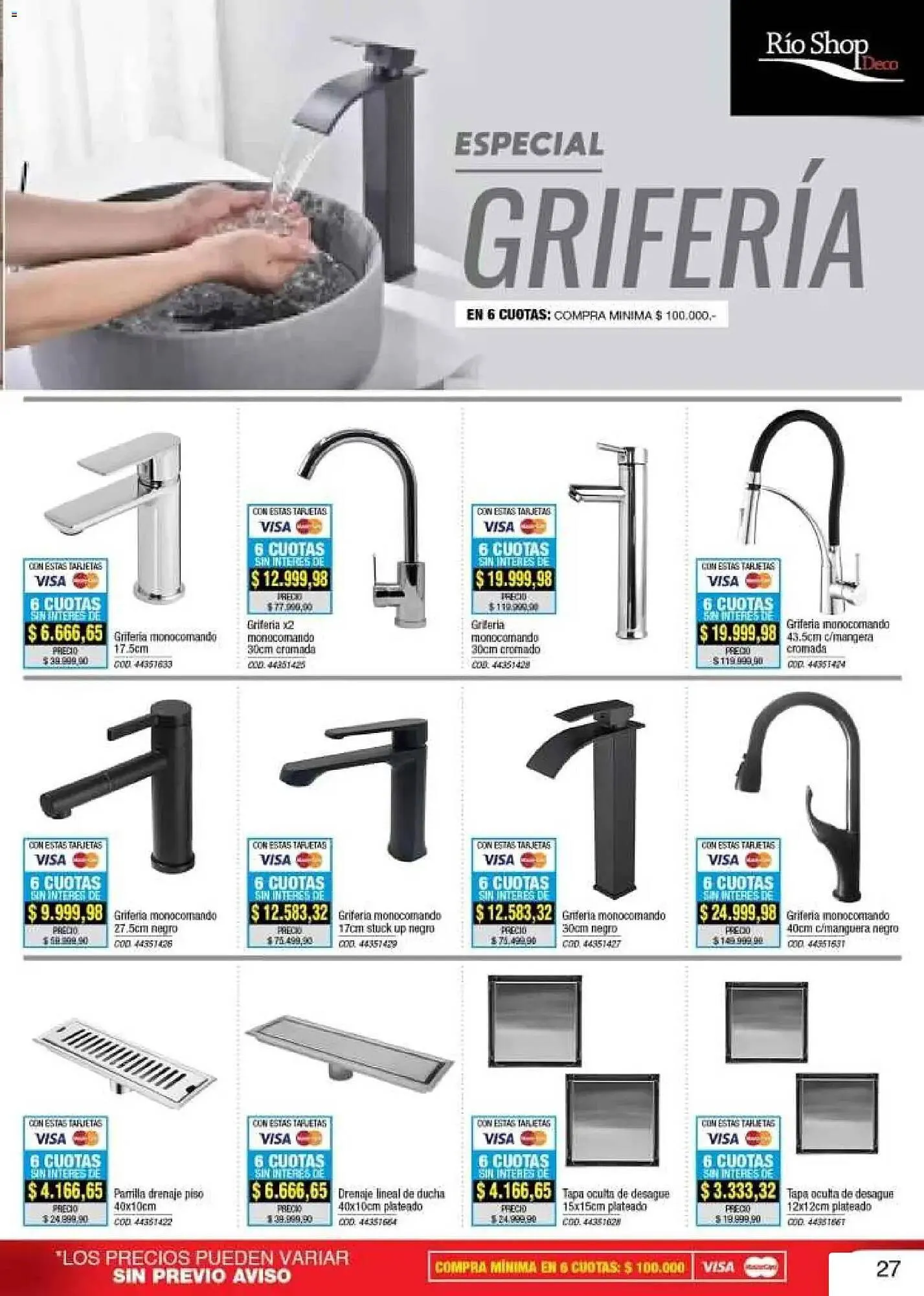 Ofertas de Catálogo Rio Shop Deco 2 de febrero al 4 de marzo 2026 - Página 27 del catálogo