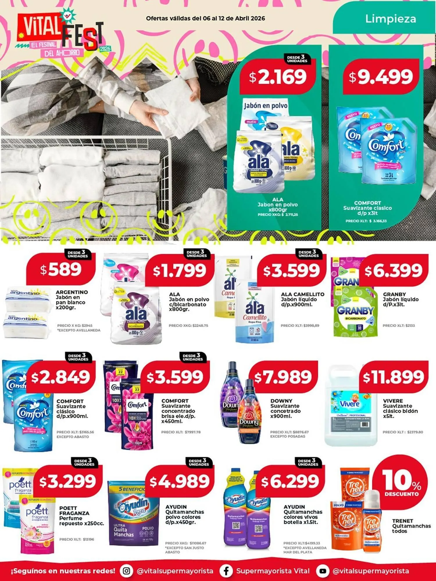 Ofertas de Catálogo Supermayorista Vital 6 de abril al 12 de abril 2026 - Página 7 del catálogo