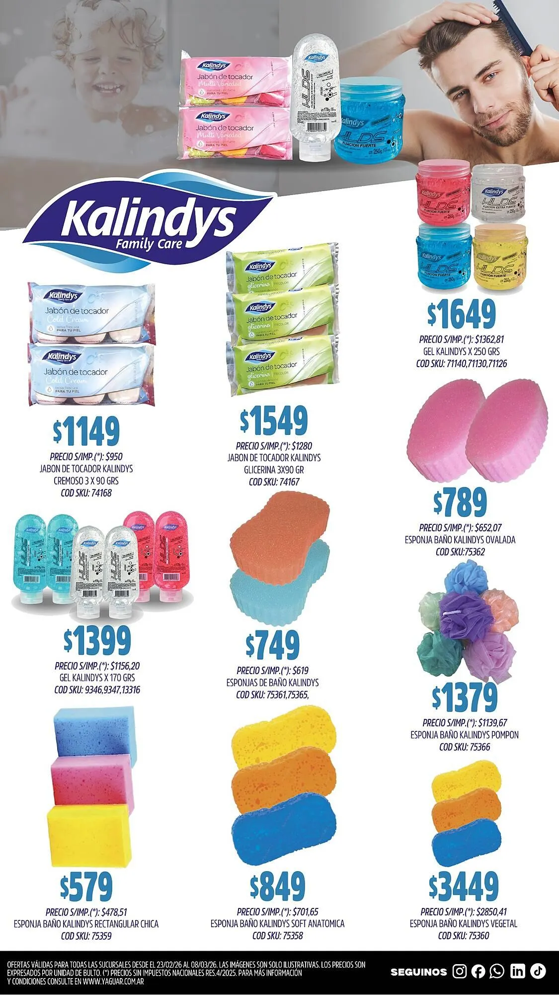 Ofertas de Catálogo Supermercados Yaguar 23 de febrero al 8 de marzo 2026 - Página 11 del catálogo