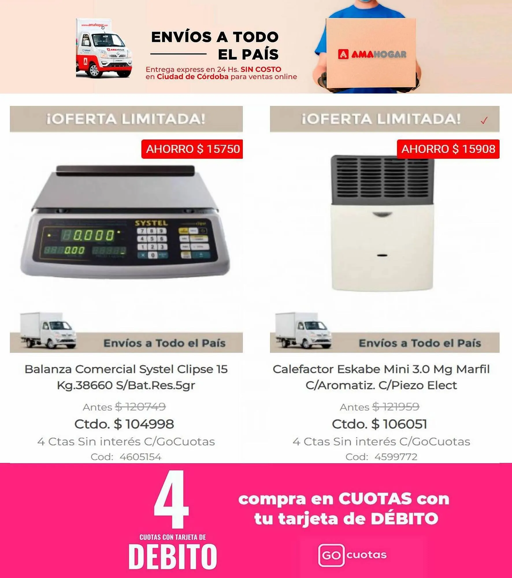 Ofertas de Catálogo Ama Hogar 7 de septiembre al 23 de septiembre 2023 - Página 4 del catálogo