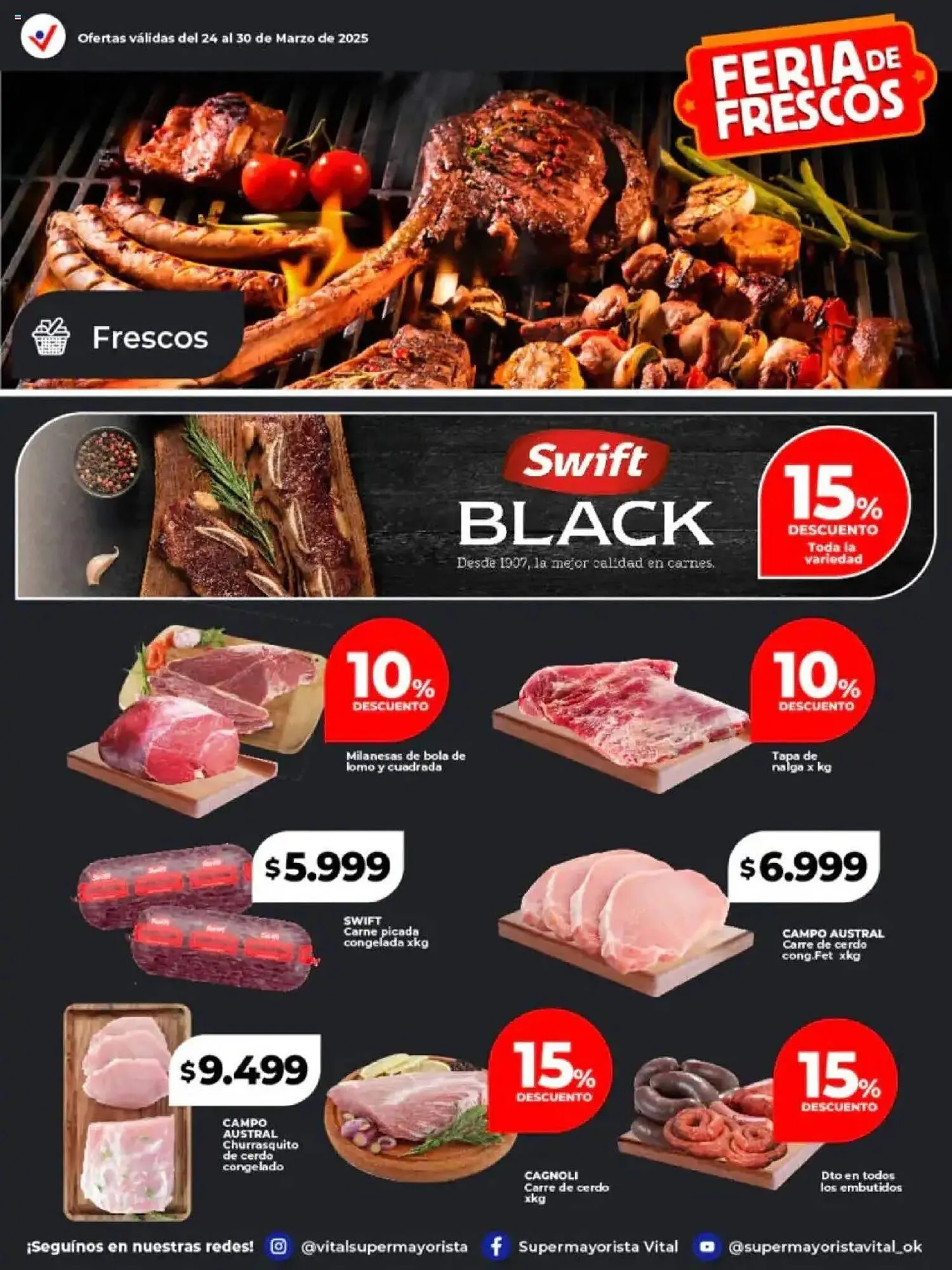 Ofertas de Catálogo Supermayorista Vital 24 de marzo al 30 de marzo 2025 - Página 23 del catálogo