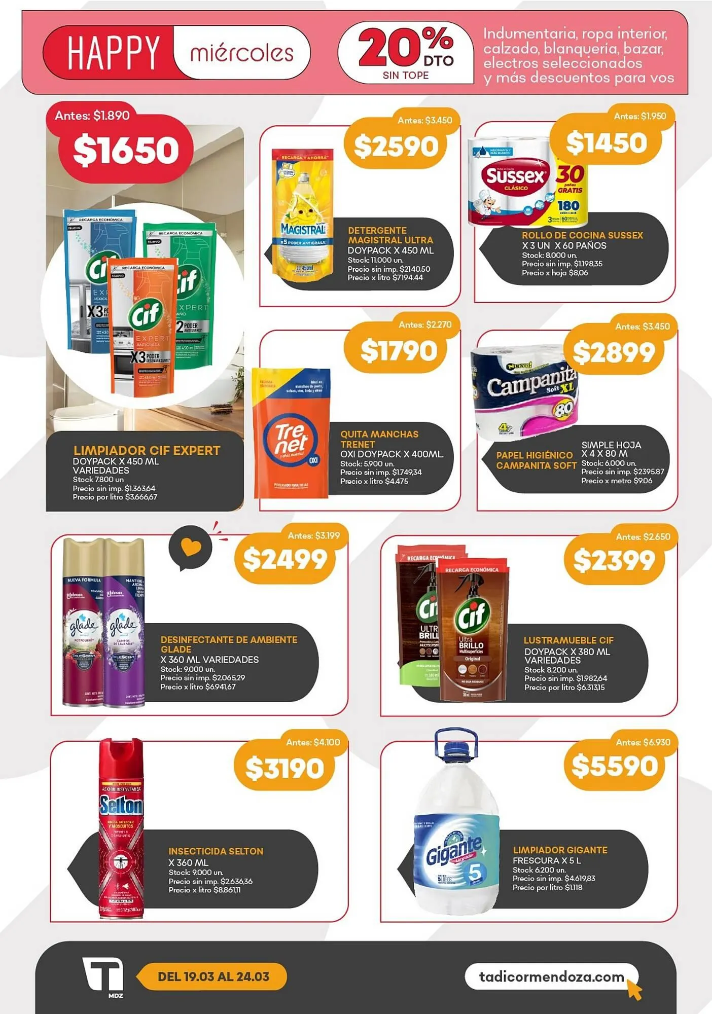 Ofertas de Catálogo Supermercados Tadicor 18 de marzo al 24 de marzo 2026 - Página 8 del catálogo
