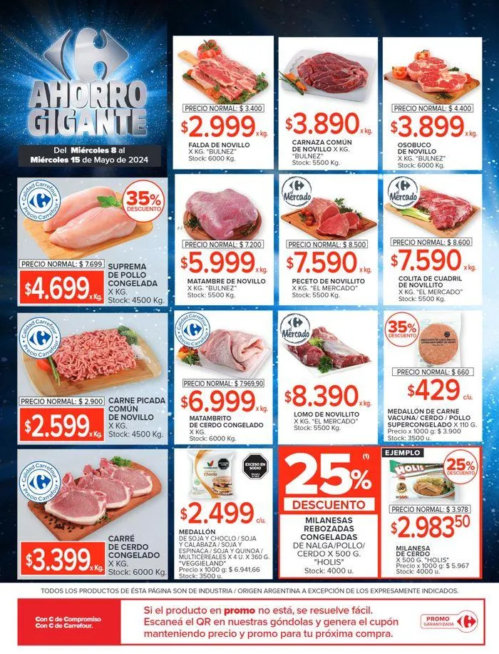 Ofertas de Catálogo Ahorro Gigante Hiper BS AS 8 de mayo al 15 de mayo 2024 - Página 2 del catálogo