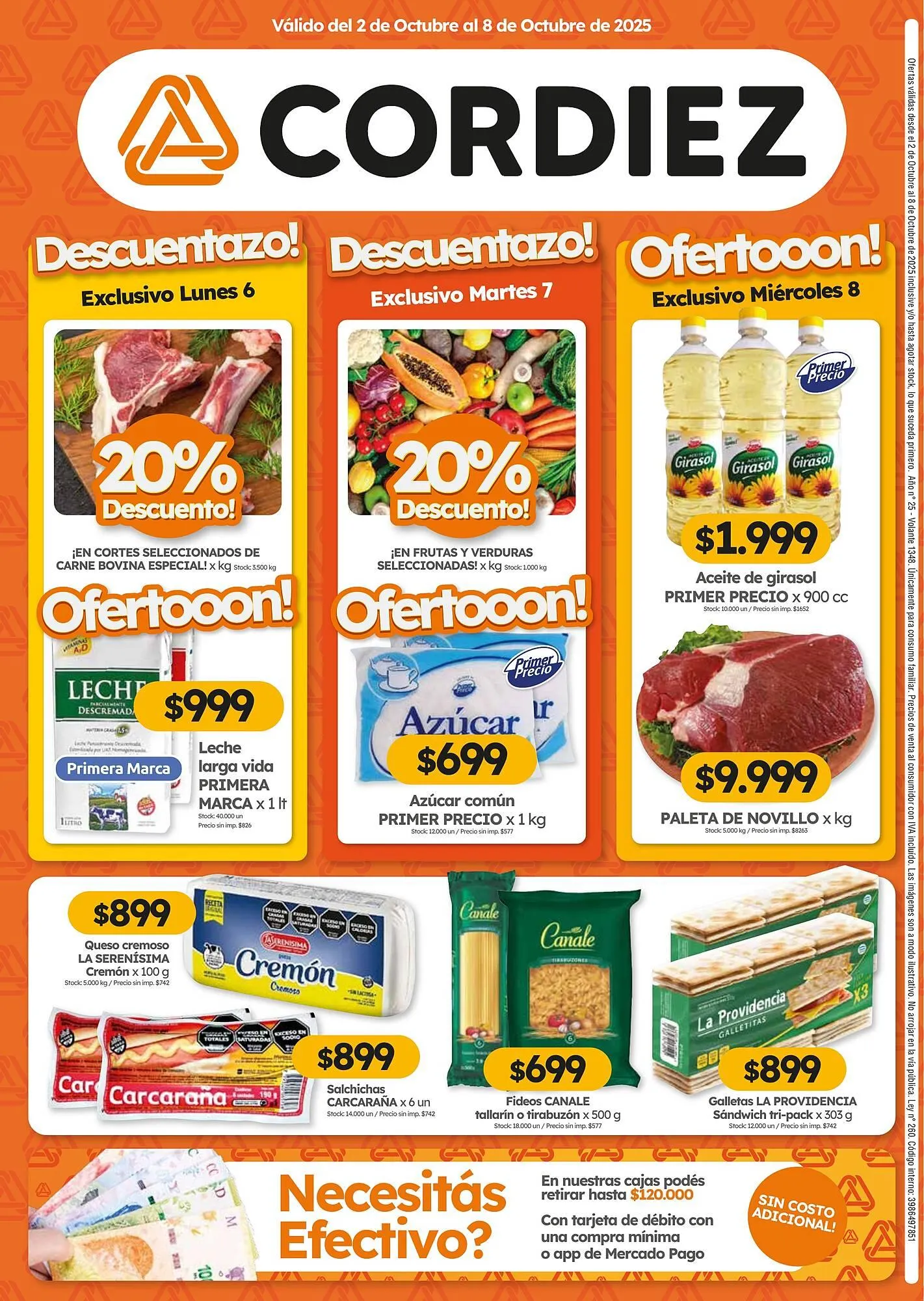 Ofertas de Folleto Cordiez 2 de octubre al 9 de octubre 2025 - Página 8 del catálogo