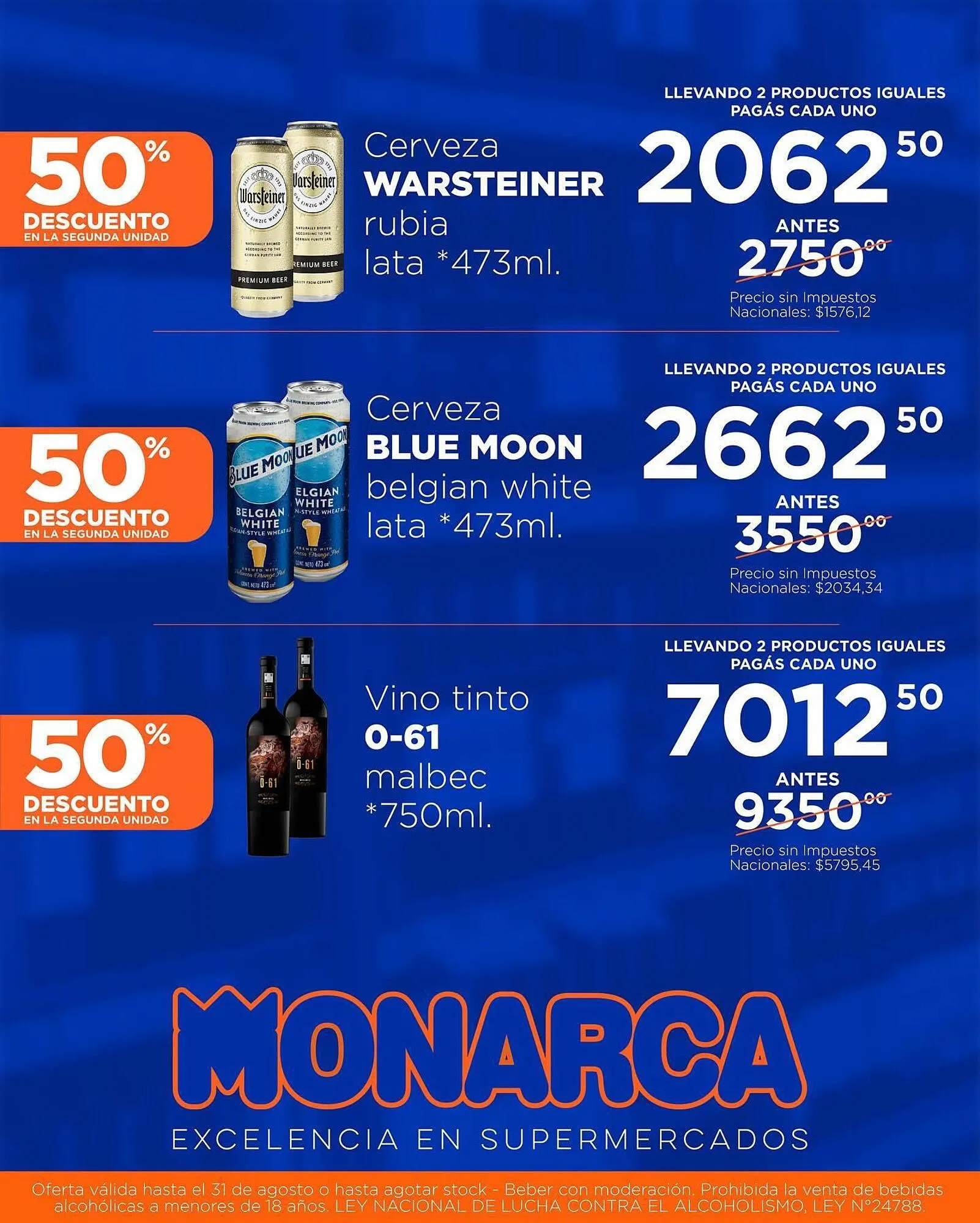 Ofertas de Catálogo Supermercados Monarca 6 de agosto al 10 de agosto 2025 - Página 5 del catálogo