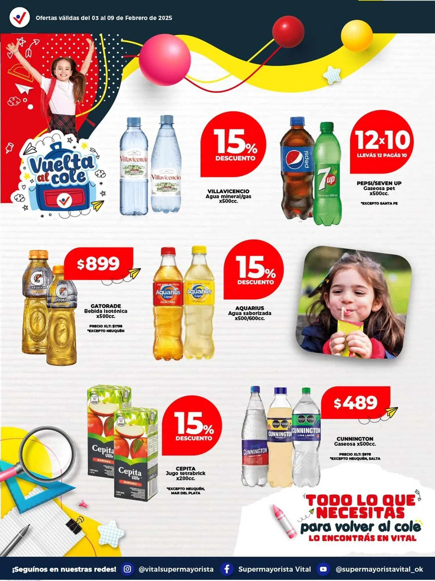 Ofertas de Catálogo Supermayorista Vital 3 de febrero al 9 de febrero 2025 - Página 15 del catálogo