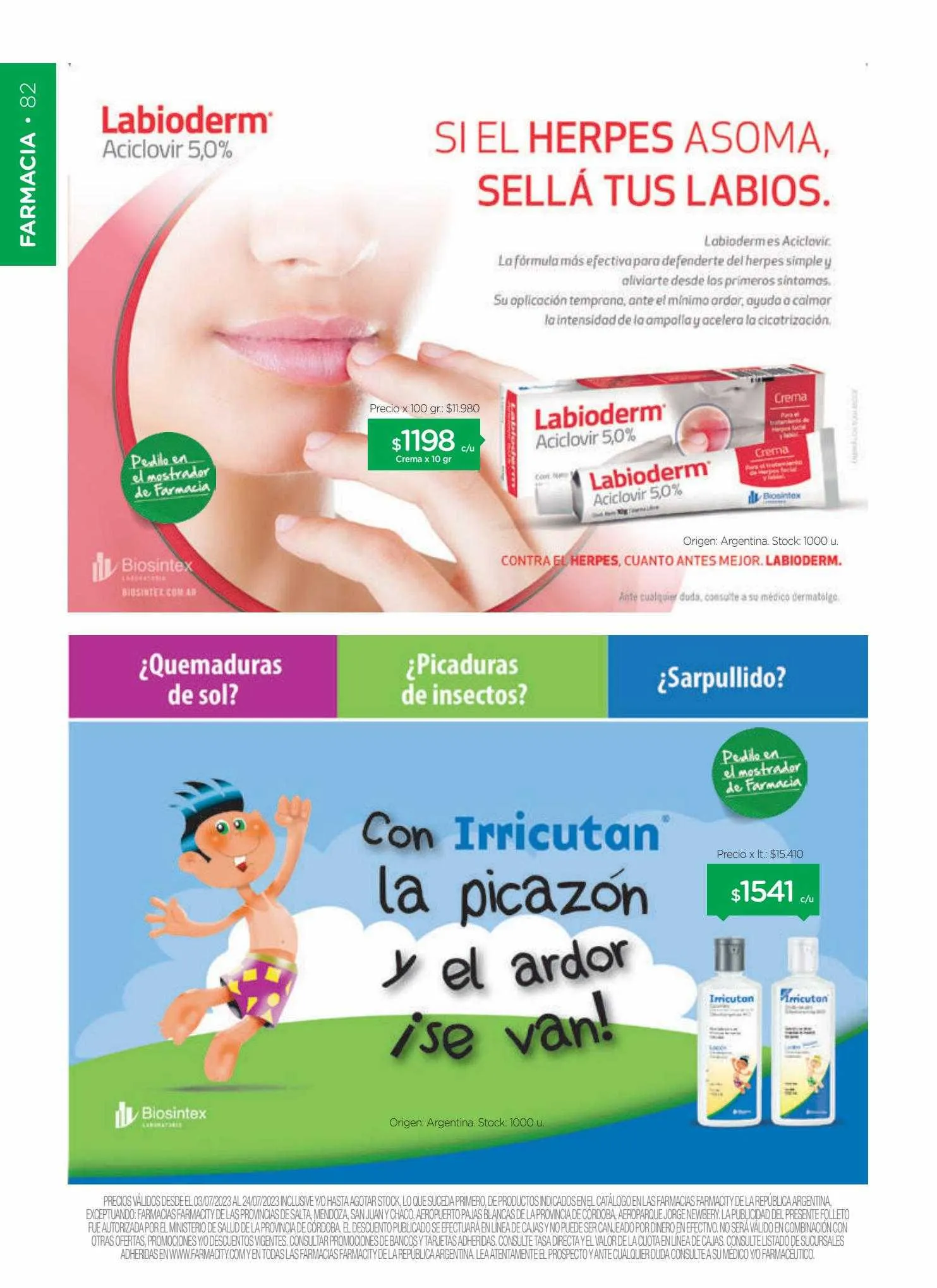 Ofertas de Catálogo Farmacity 7 de julio al 25 de julio 2023 - Página 81 del catálogo