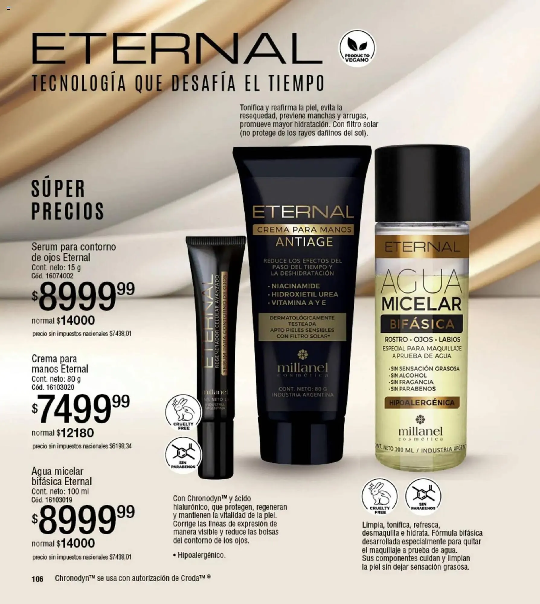 Ofertas de Catálogo Millanel Cosmética 2 de febrero al 2 de marzo 2026 - Página 130 del catálogo