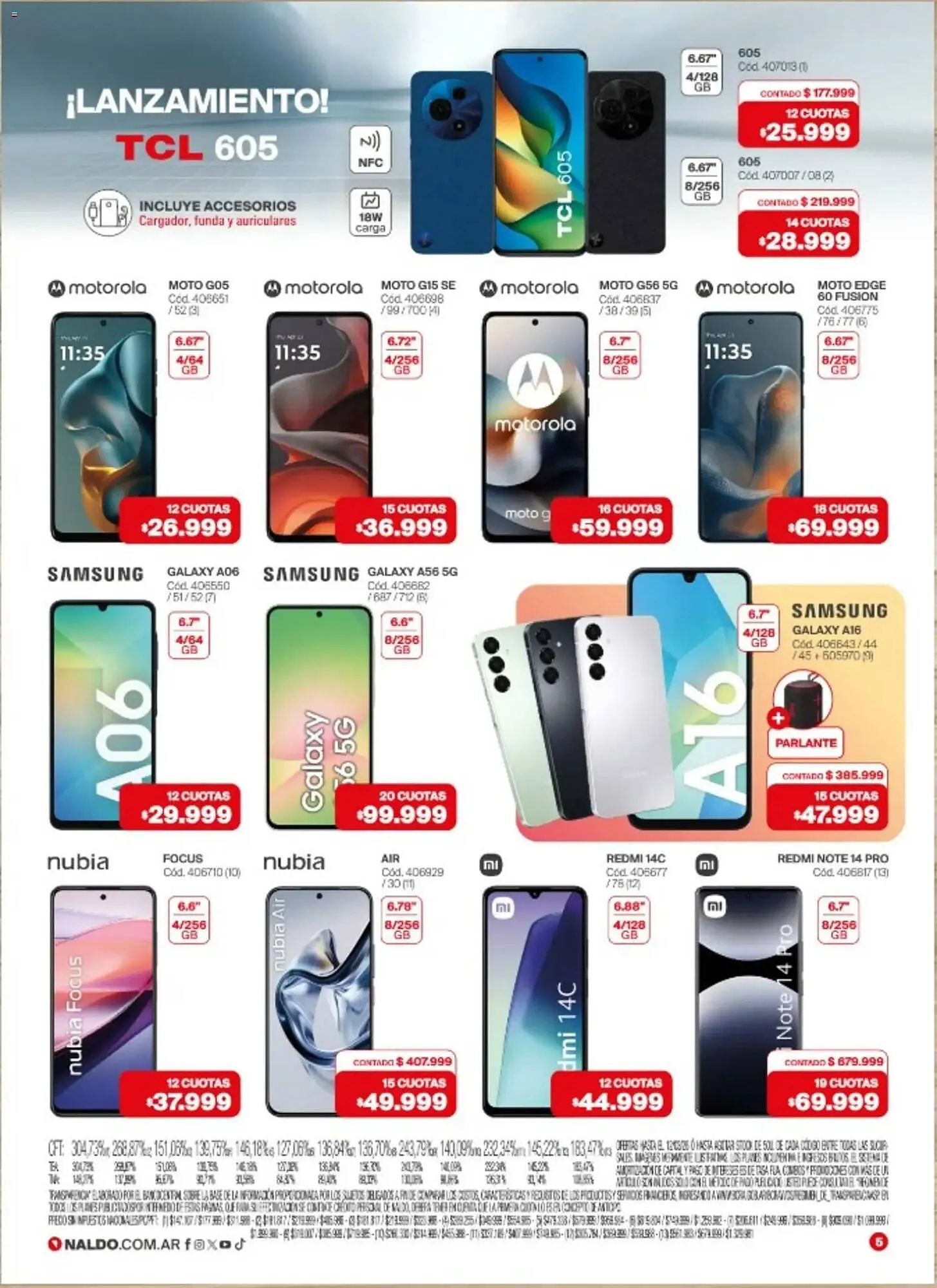 Ofertas de Catálogo Naldo Lombardi 5 de marzo al 10 de marzo 2026 - Página 5 del catálogo