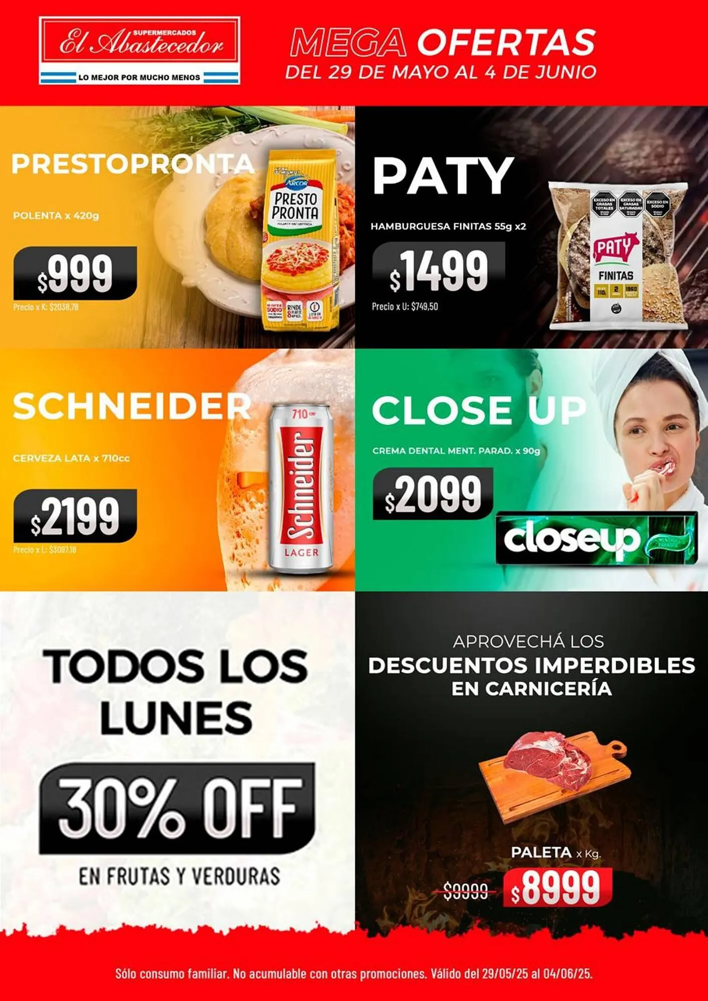Ofertas de Catálogo El Abastecedor 29 de mayo al 4 de junio 2025 - Página 1 del catálogo