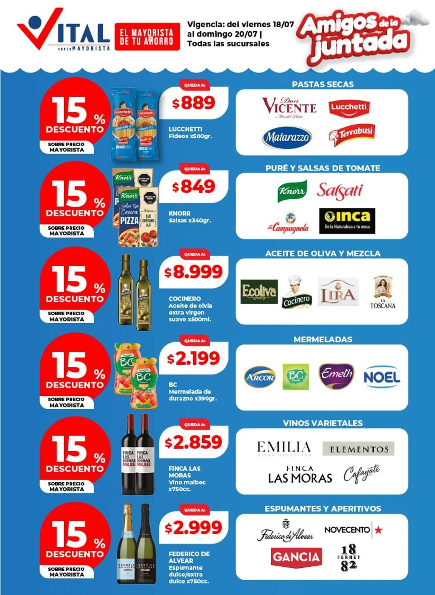 Ofertas de Catálogo Supermayorista Vital 18 de julio al 20 de julio 2025 - Página 3 del catálogo