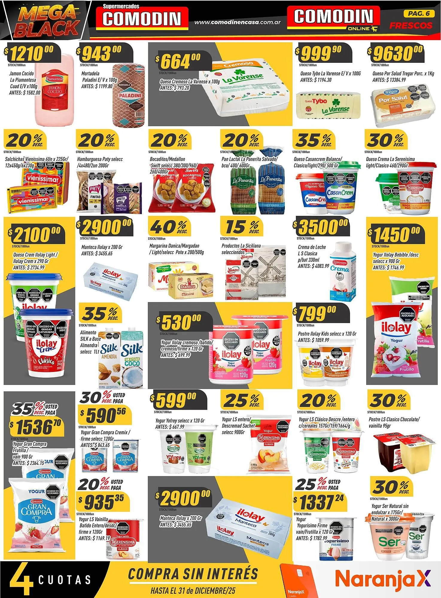 Ofertas de Catálogo Supermercados Comodin 3 de noviembre al 10 de noviembre 2025 - Página 6 del catálogo