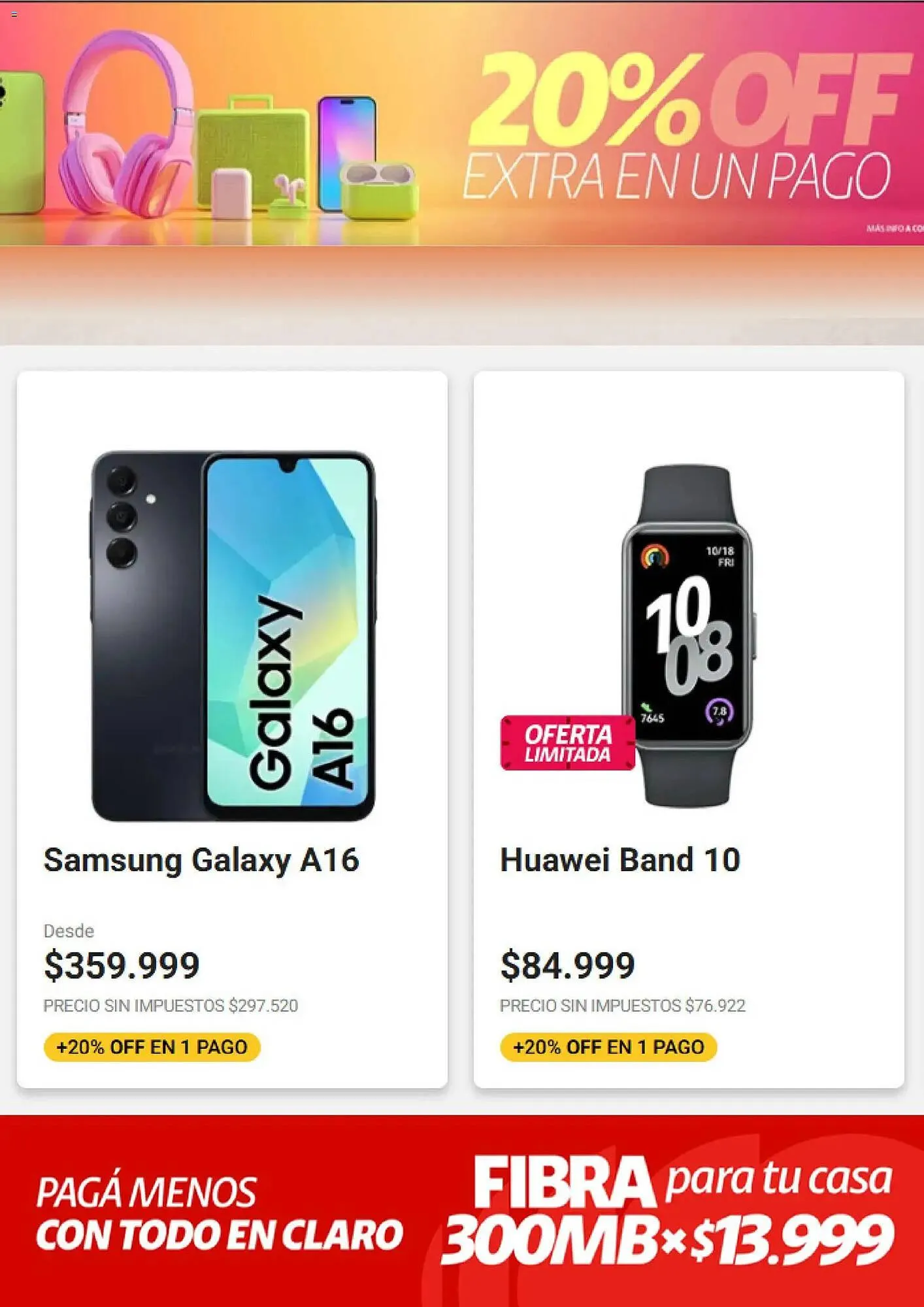 Ofertas de Catálogo Claro 19 de marzo al 16 de abril 2026 - Página 2 del catálogo