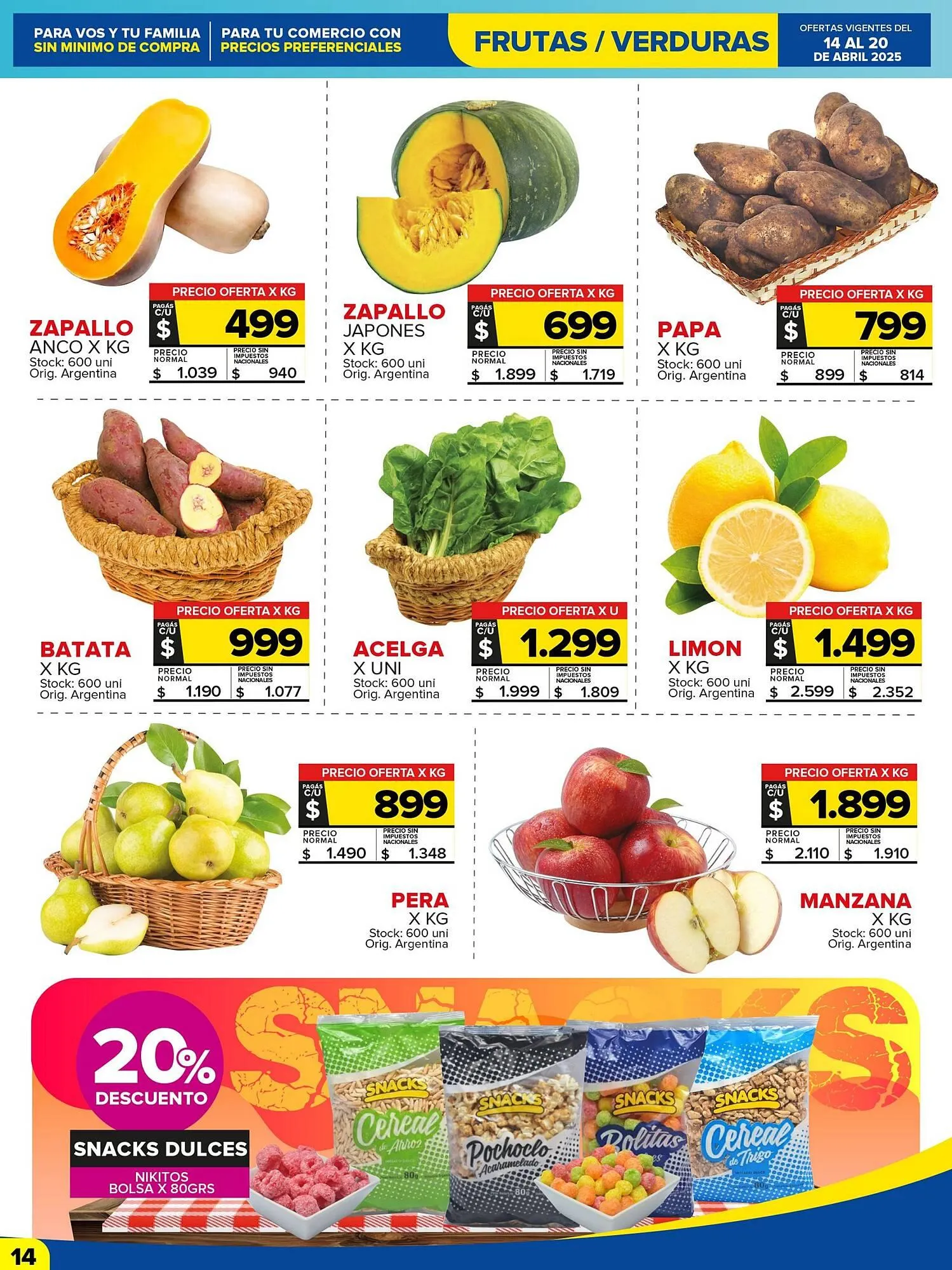Ofertas de Catálogo Carrefour Maxi 14 de abril al 21 de abril 2025 - Página 14 del catálogo