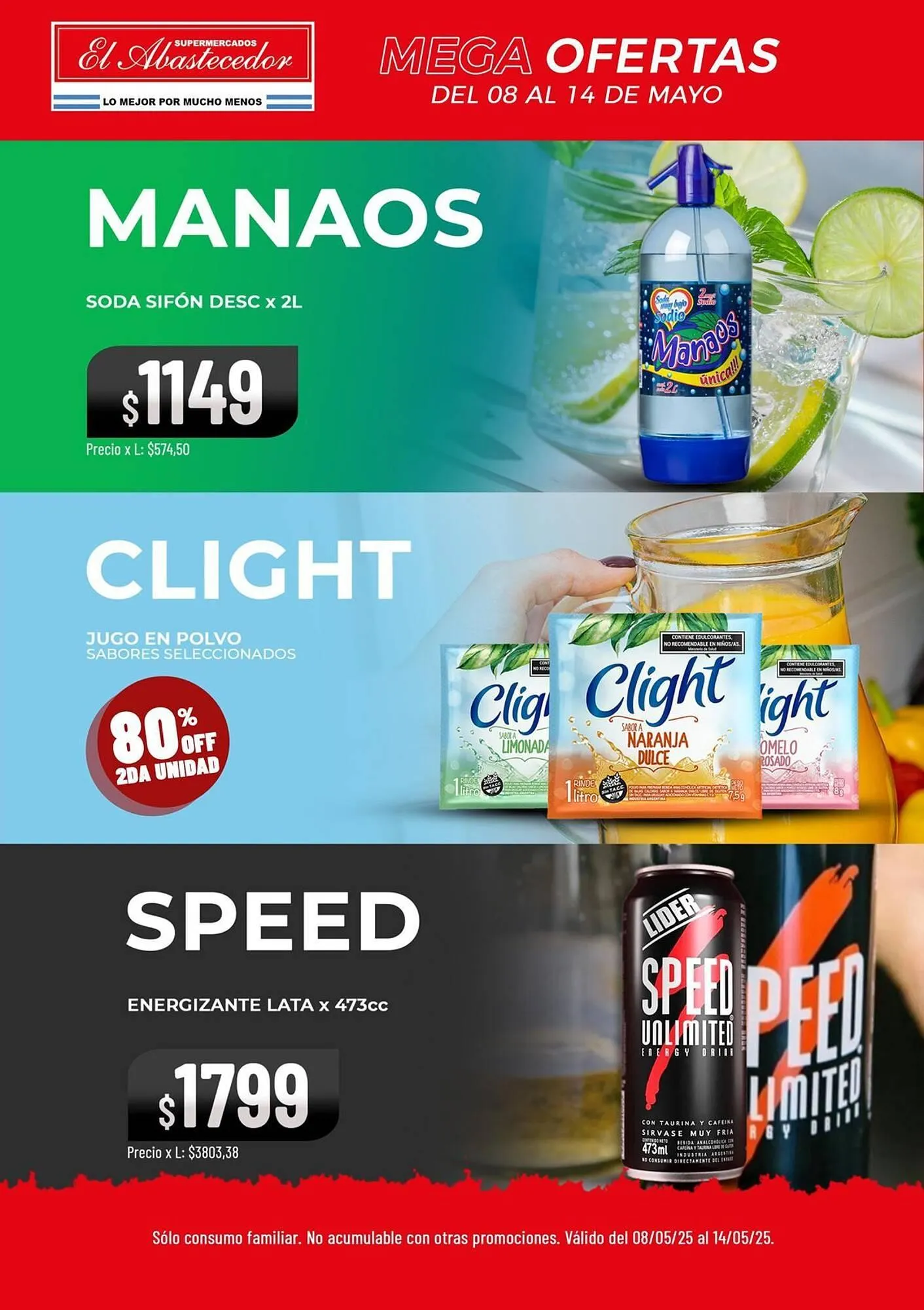 Ofertas de Catálogo El Abastecedor 8 de mayo al 11 de mayo 2025 - Página 11 del catálogo