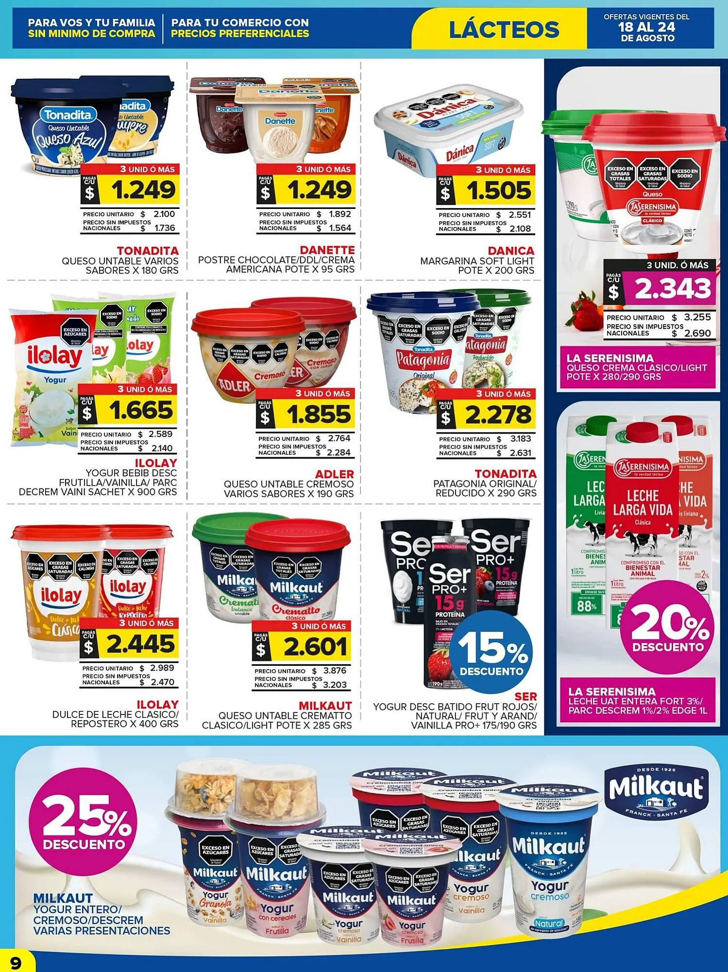 Ofertas de Catálogo Carrefour Maxi 18 de agosto al 24 de agosto 2025 - Página 9 del catálogo
