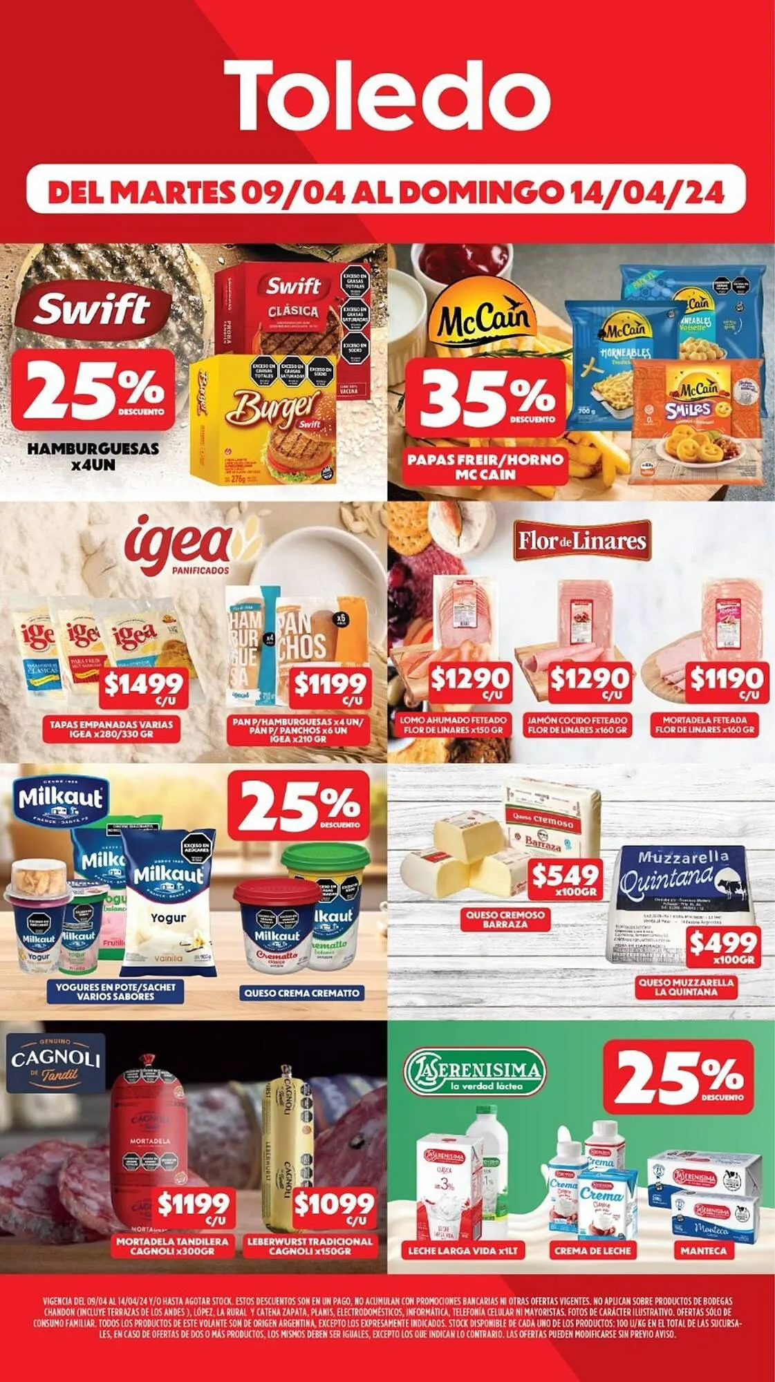 Ofertas de Catálogo Supermercados Toledo 9 de abril al 14 de abril 2024 - Página 2 del catálogo