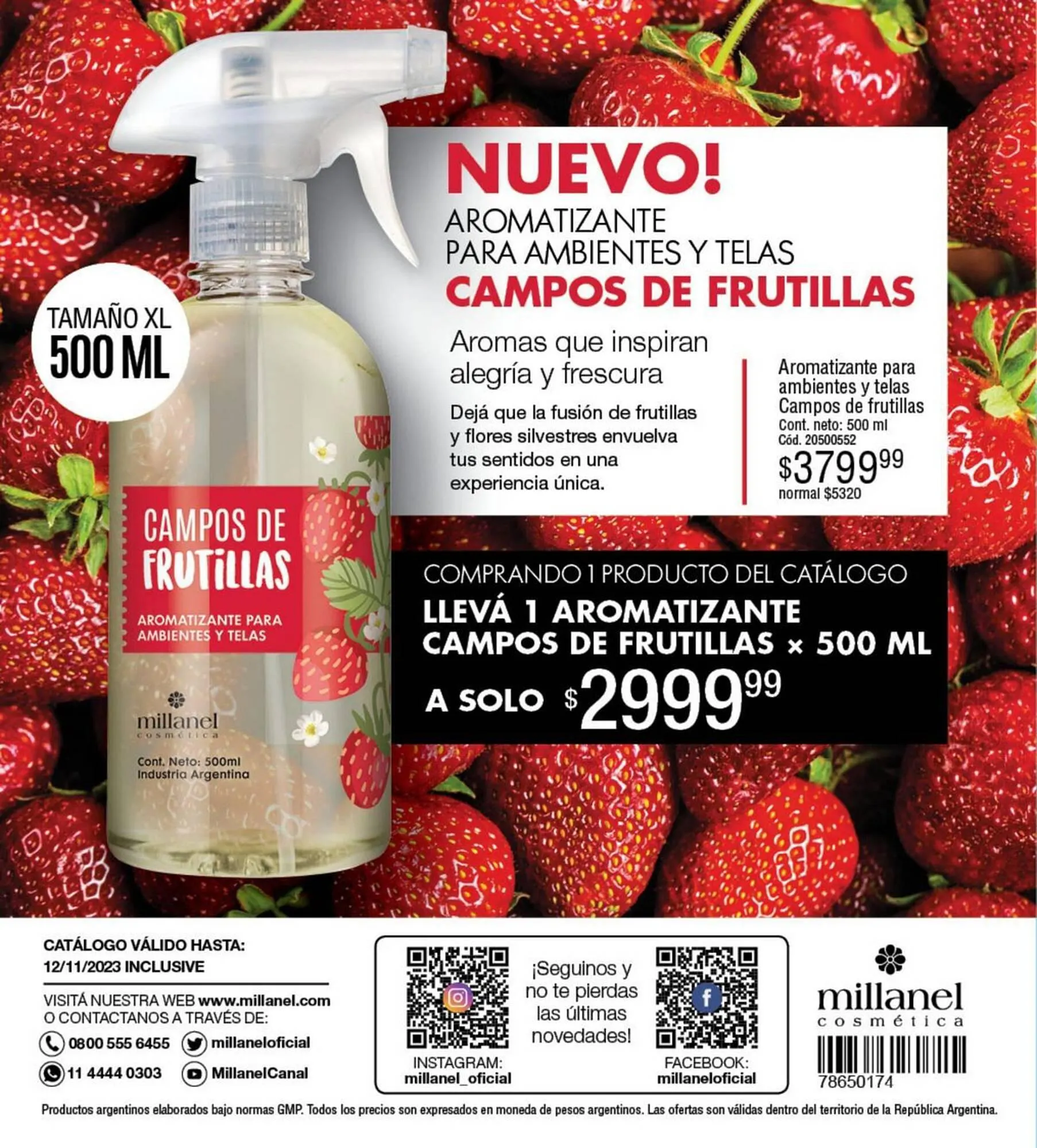 Ofertas de Catálogo Millanel Cosmética 16 de octubre al 31 de octubre 2023 - Página 107 del catálogo