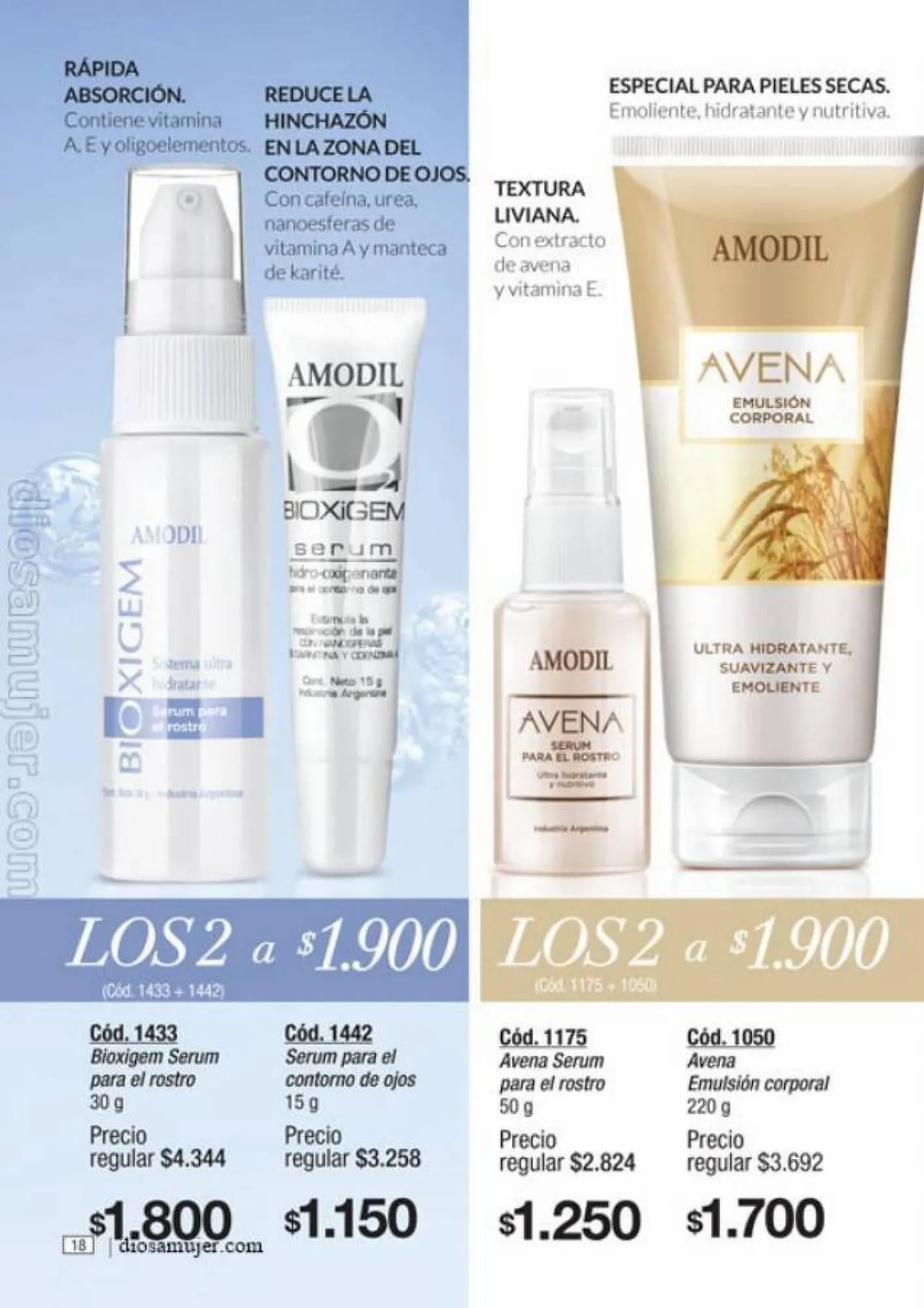 Ofertas de Catálogo Amodil 6 de septiembre al 10 de octubre 2023 - Página 18 del catálogo