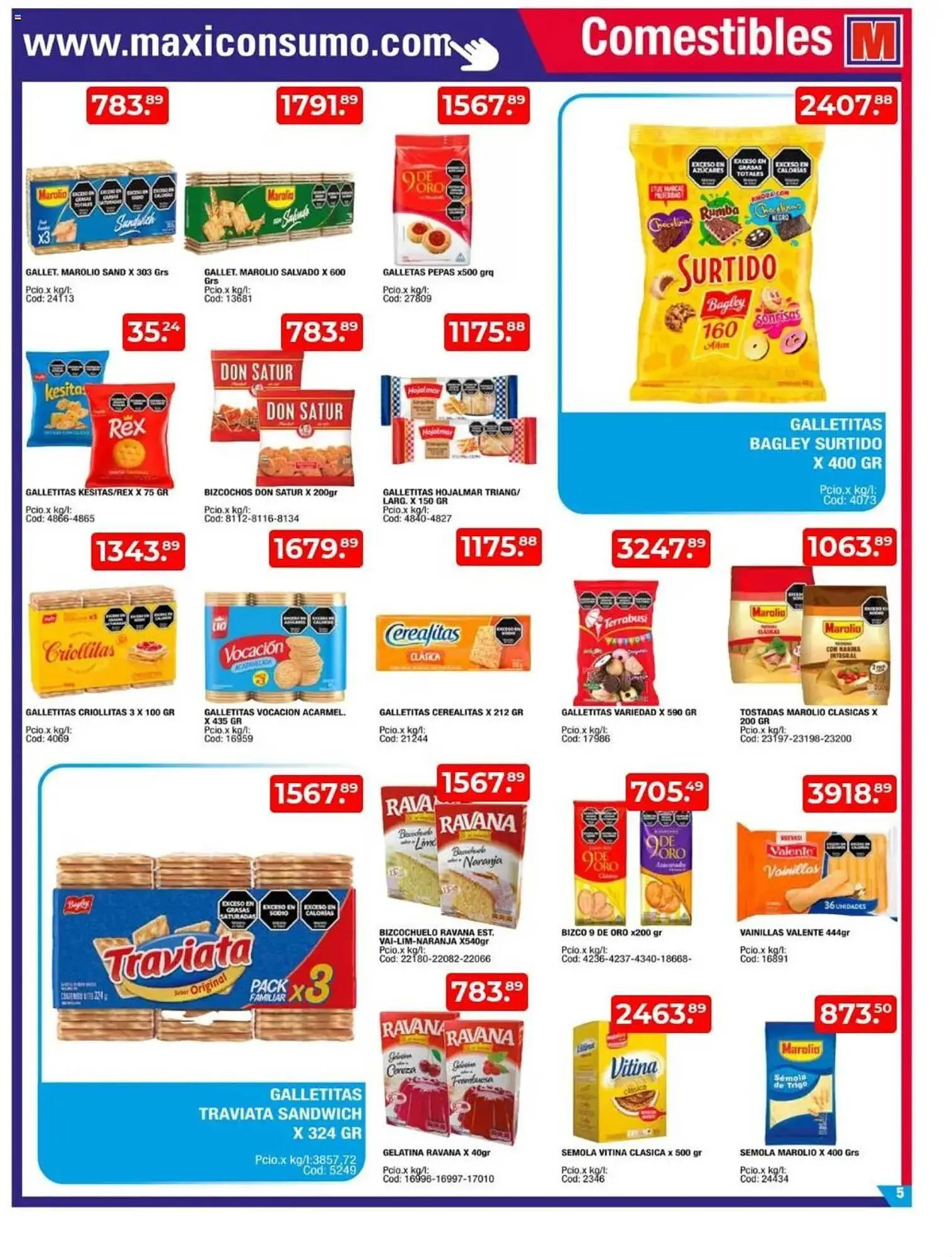Ofertas de Catálogo Maxiconsumo 3 de marzo al 9 de marzo 2025 - Página 5 del catálogo
