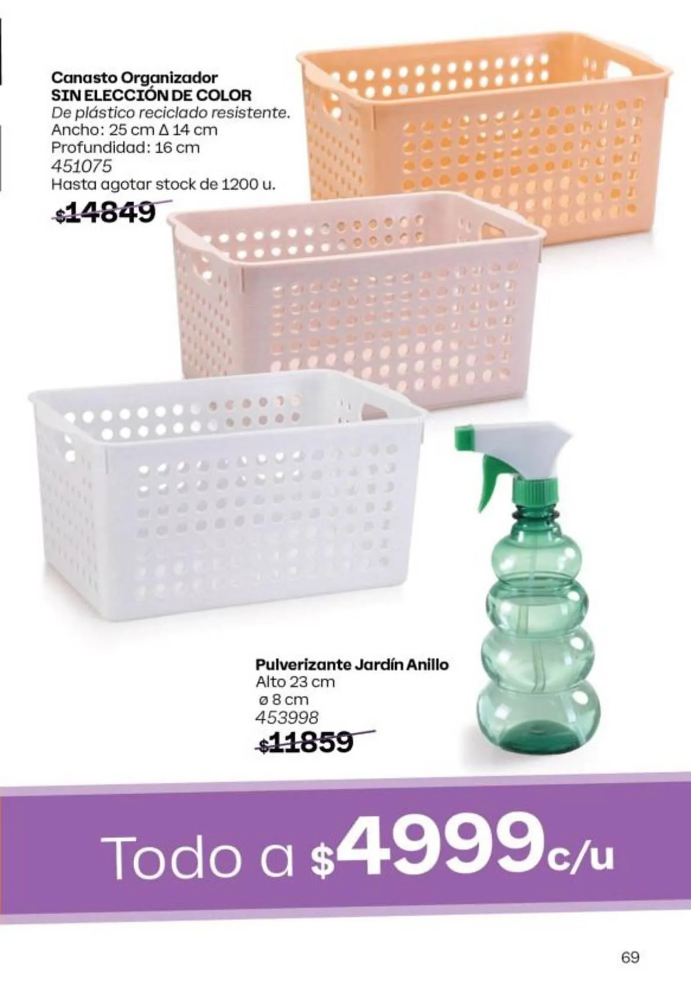 Ofertas de Catálogo Tupperware 15 de abril al 30 de abril 2025 - Página 70 del catálogo