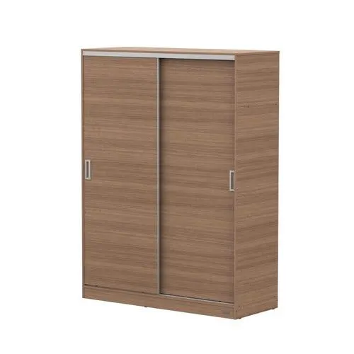 Placard 2 puertas corredizas 140 cm guía metálica Carvalho Mezzo Mosconi