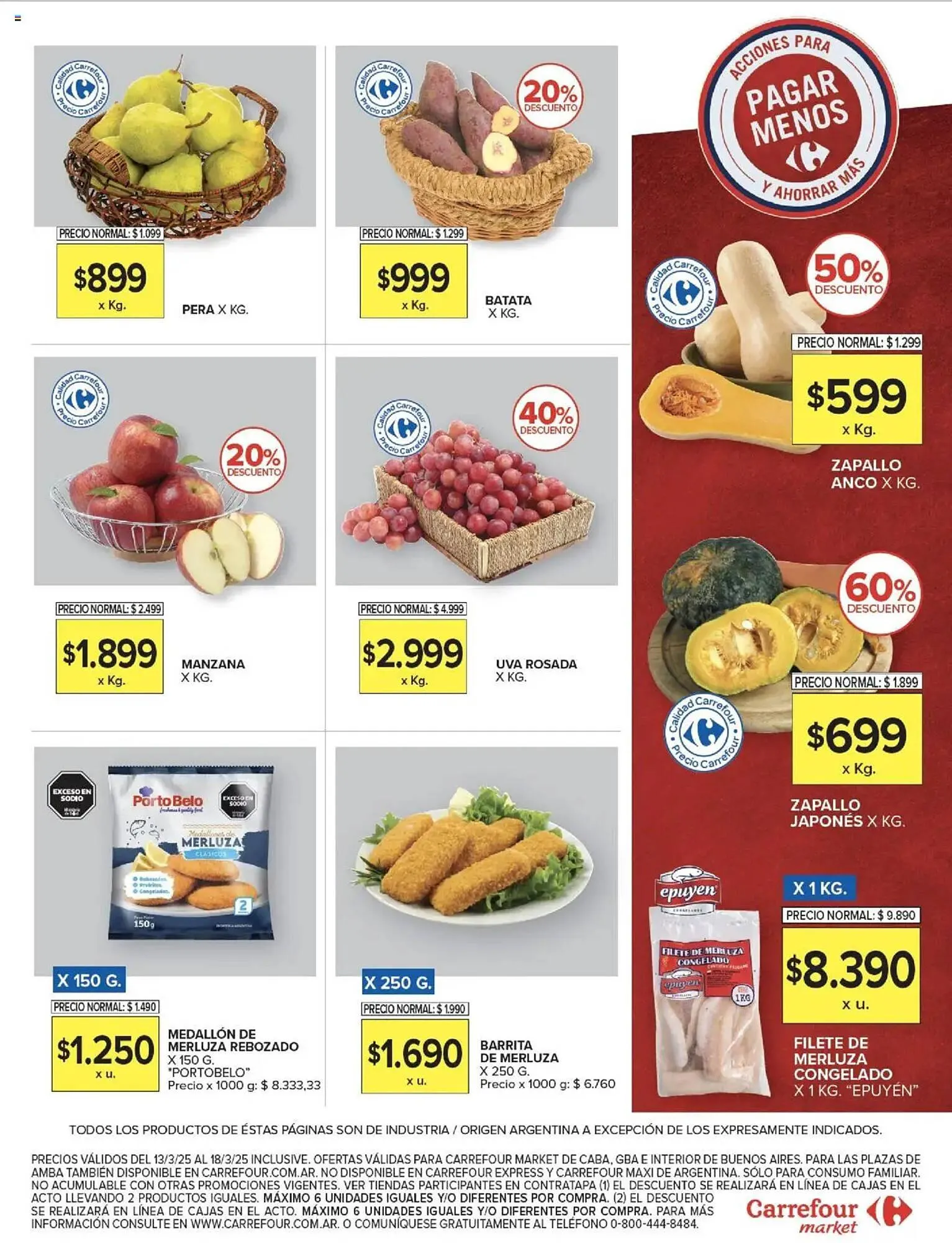 Ofertas de Catálogo Carrefour Market 13 de marzo al 18 de marzo 2025 - Página 16 del catálogo