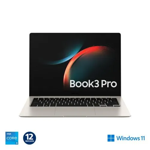 Notebook Samsung Galaxy 14" Book3 Pro i5 16/512GB beige