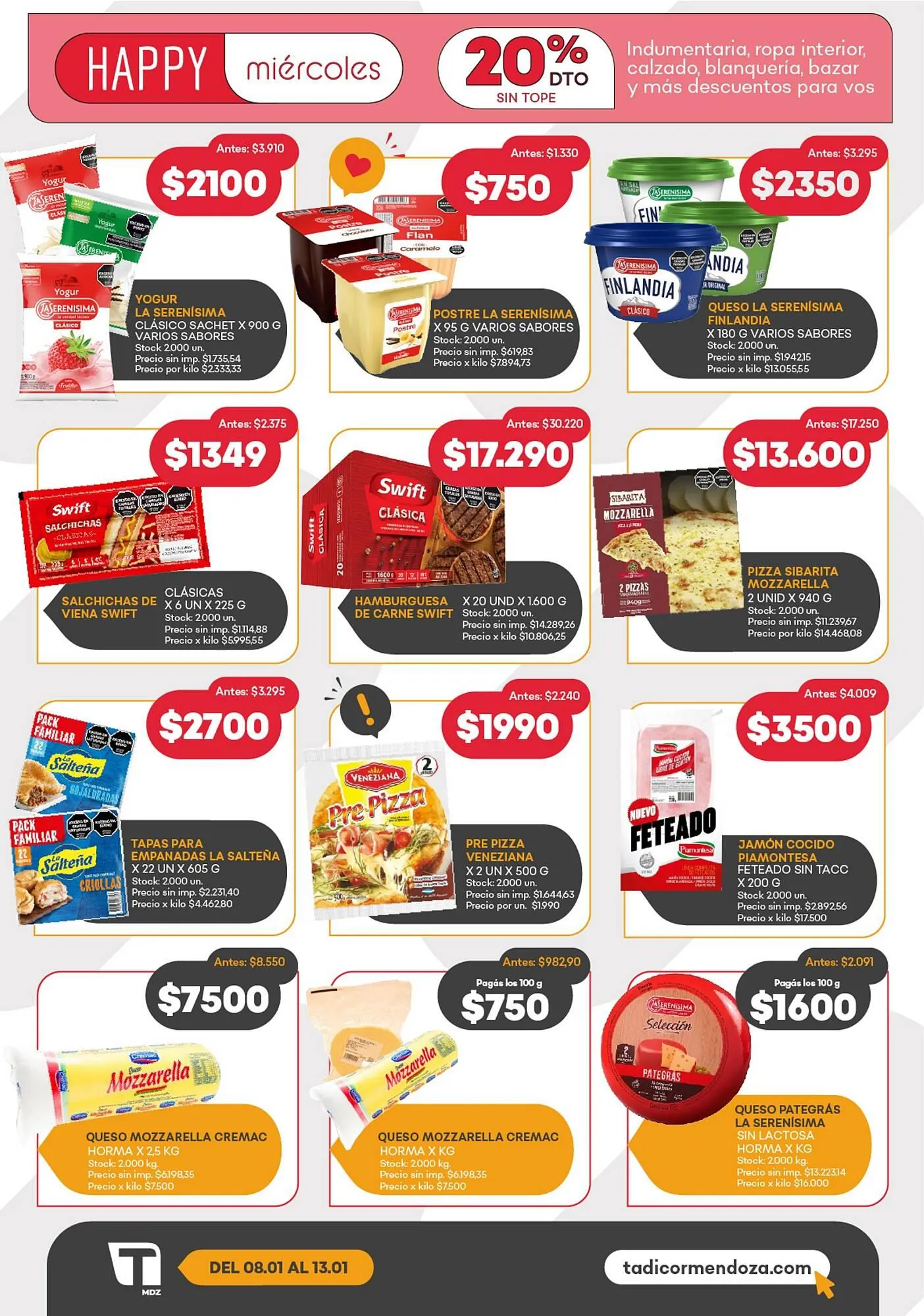 Ofertas de Catálogo Supermercados Tadicor 7 de enero al 13 de enero 2026 - Página 4 del catálogo