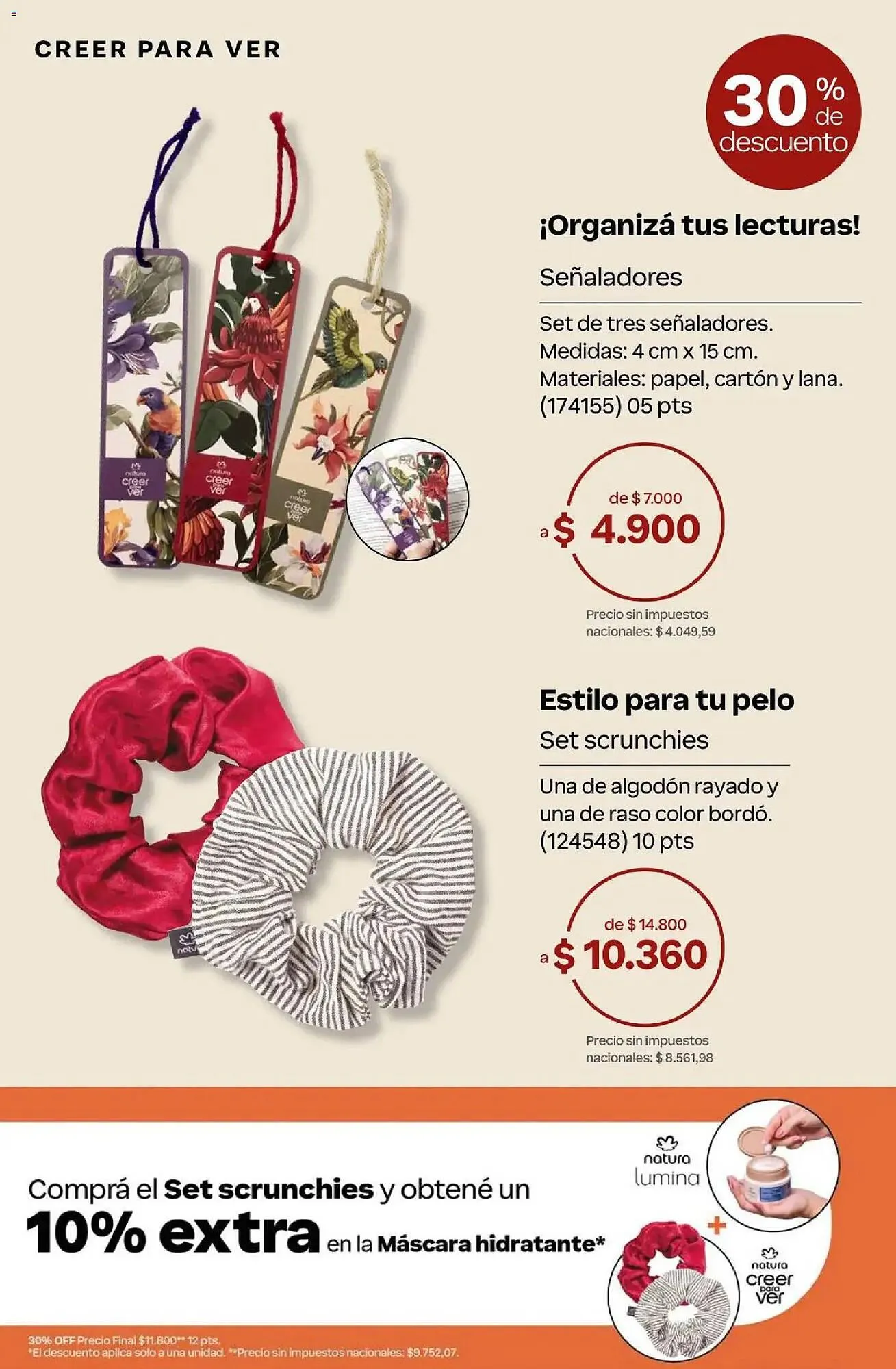 Ofertas de Catálogo Natura 1 de abril al 1 de mayo 2026 - Página 286 del catálogo