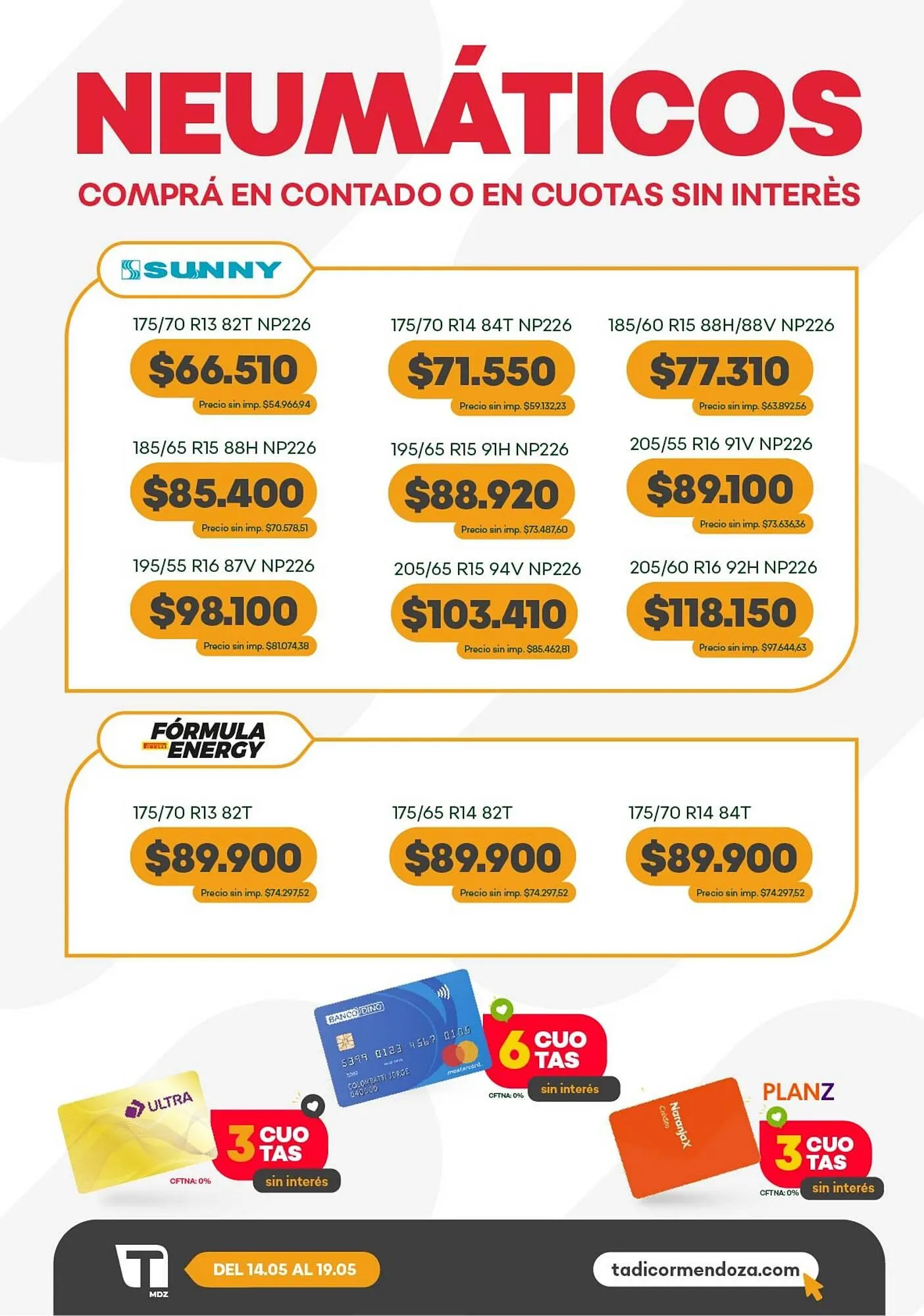 Ofertas de Catálogo Supermercados Tadicor 12 de mayo al 19 de mayo 2026 - Página 13 del catálogo