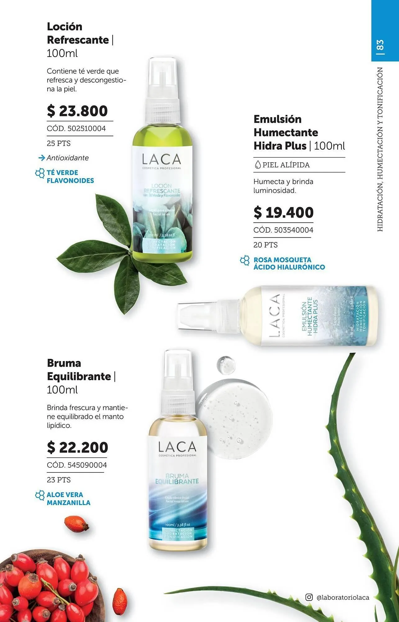 Ofertas de Catálogo Laboratorio LACA 3 de octubre al 31 de enero 2026 - Página 83 del catálogo