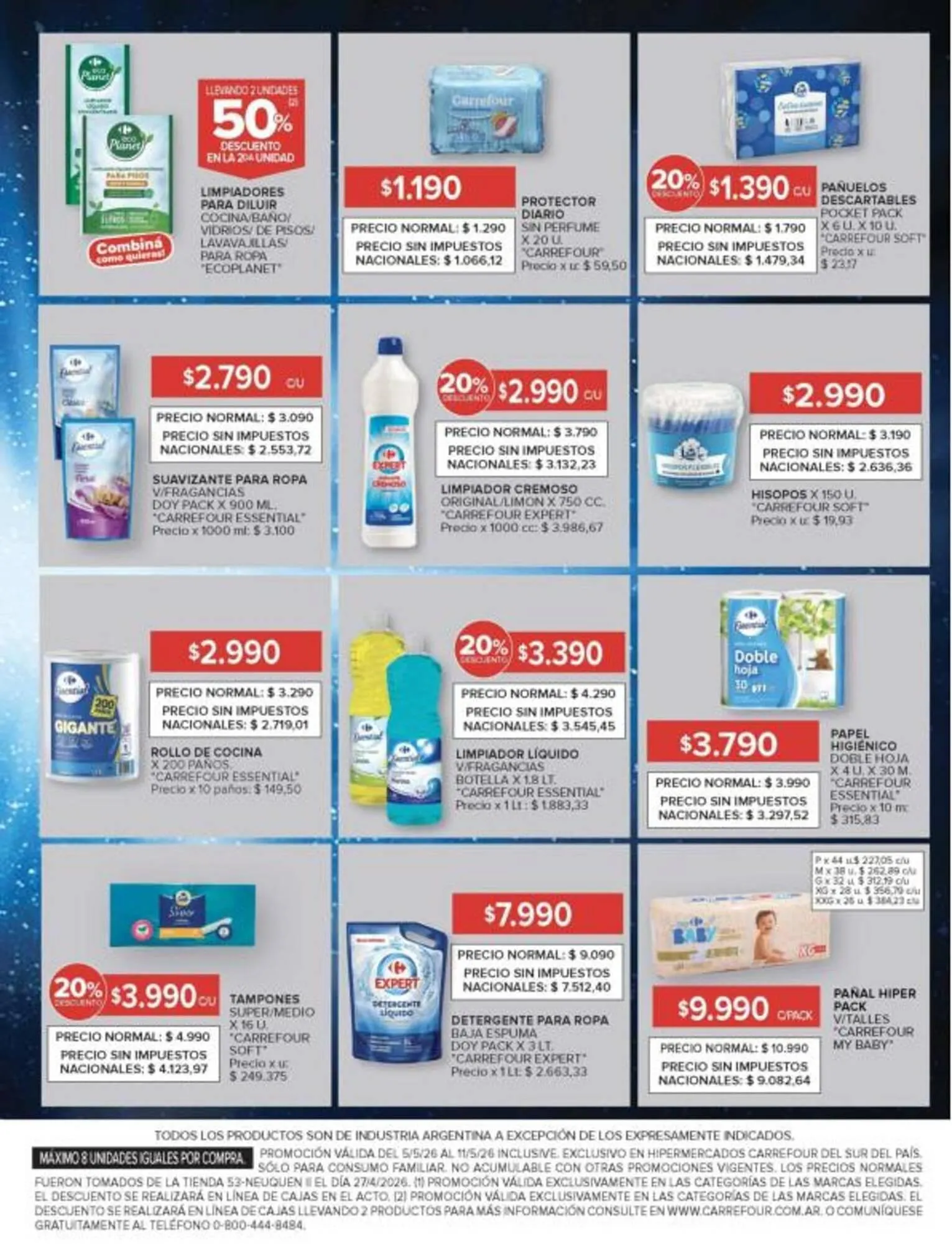 Ofertas de Catálogo Carrefour 5 de mayo al 12 de mayo 2026 - Página 11 del catálogo