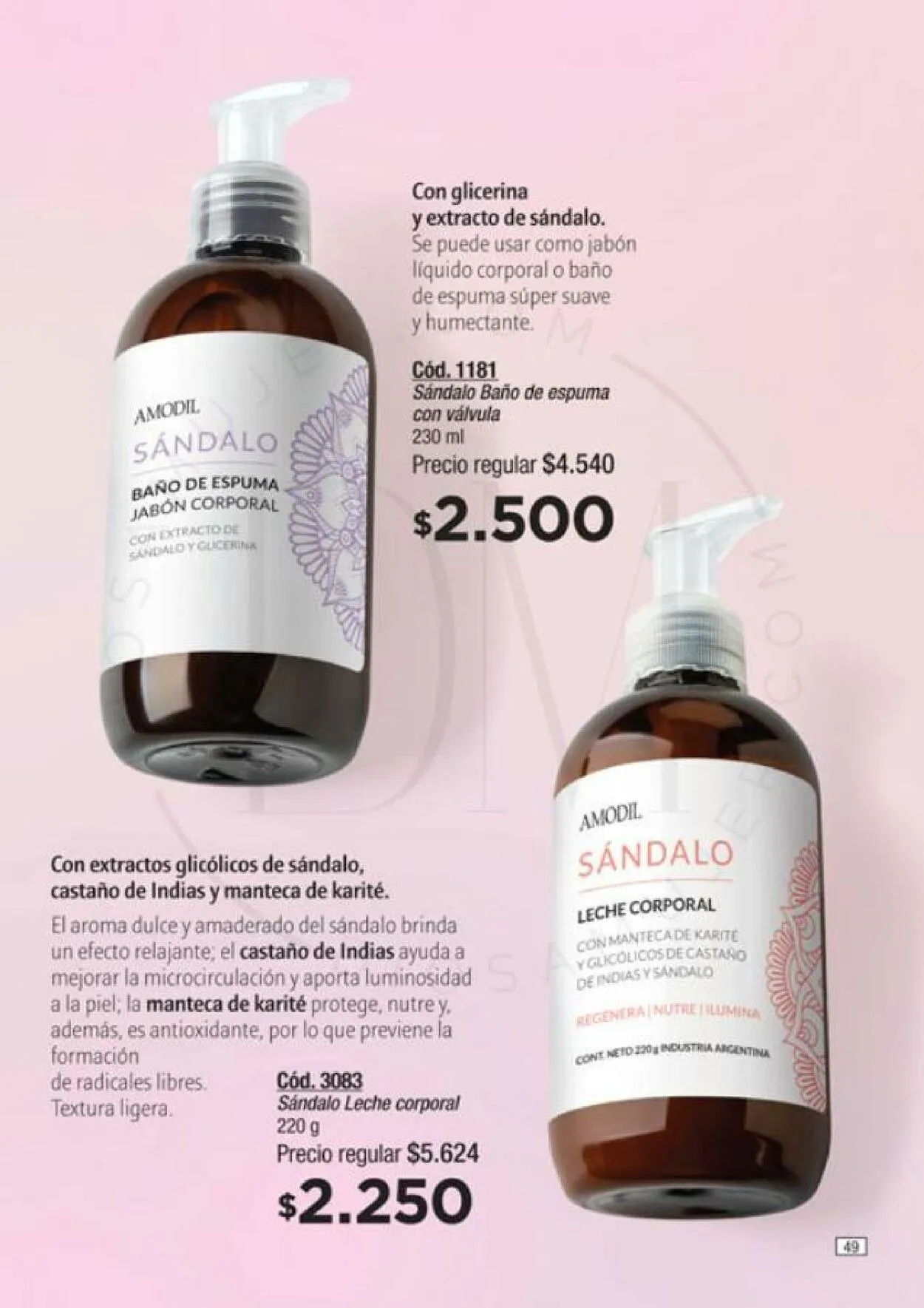 Ofertas de Amodil 3 de noviembre al 30 de noviembre 2023 - Página 49 del catálogo