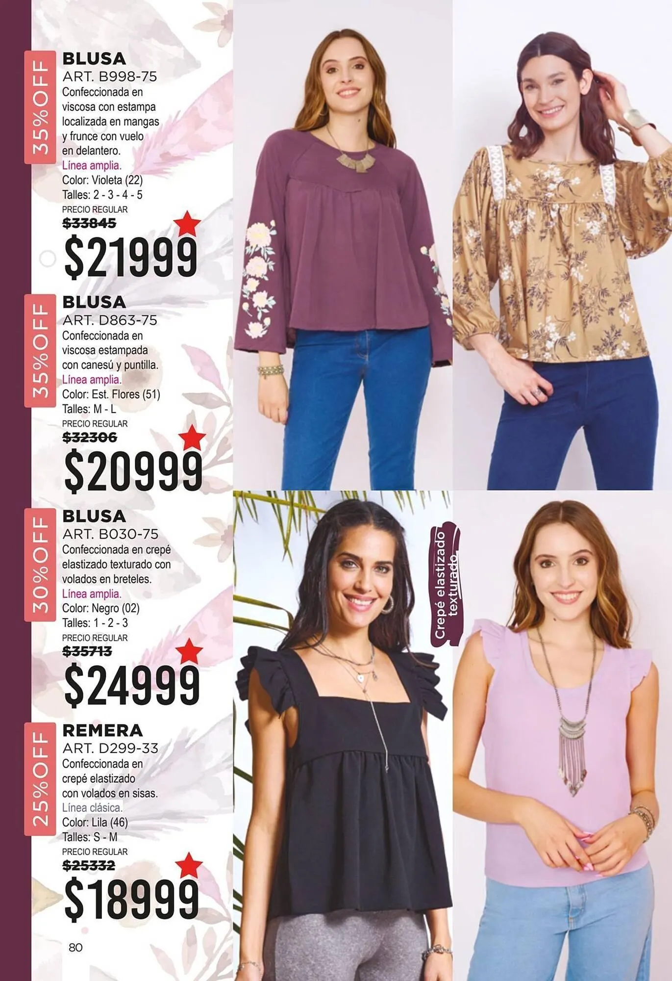 Ofertas de Catálogo Juana Bonita 25 de marzo al 31 de marzo 2025 - Página 80 del catálogo