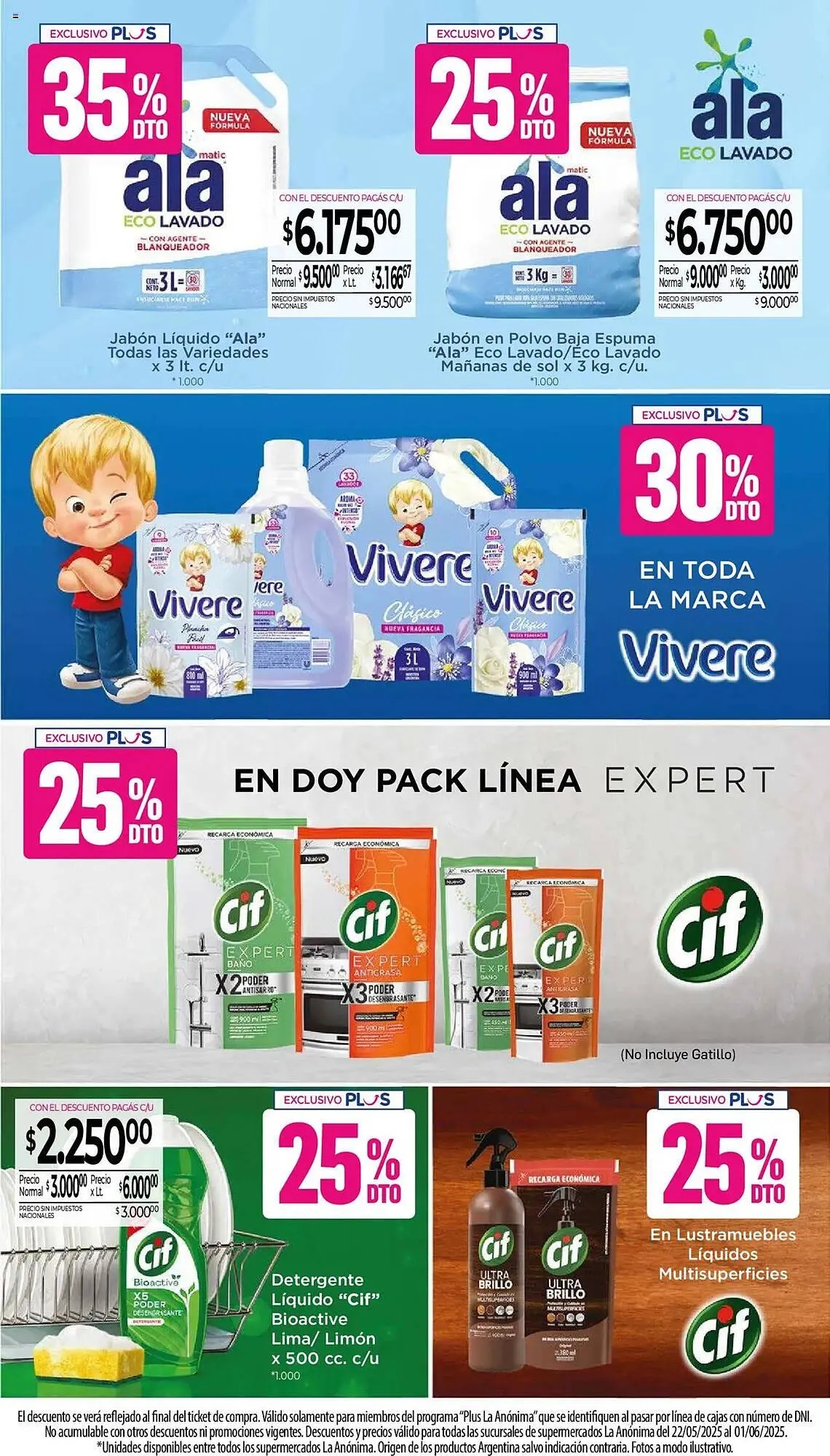 Ofertas de Catálogo La Anonima 22 de mayo al 2 de junio 2025 - Página 106 del catálogo