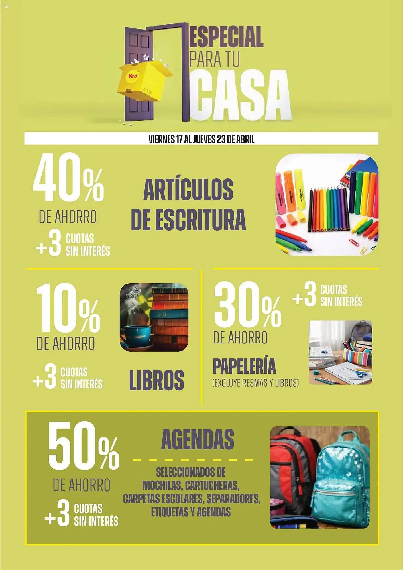 Ofertas de Catálogo Supermercados Vea 17 de abril al 22 de abril 2026 - Página 8 del catálogo